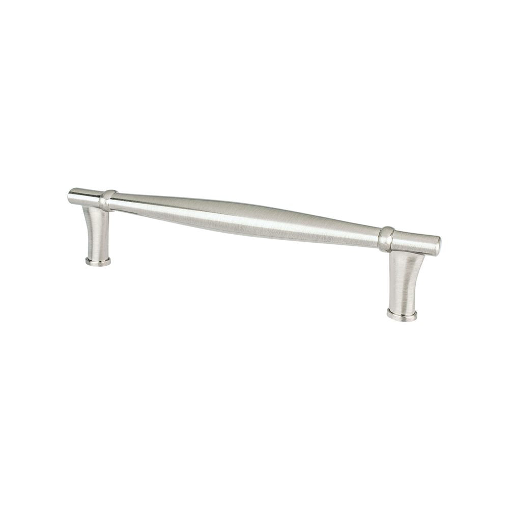 Brushed Nickel "Amelia" Cabinet Knob and Drawer Pulls - Forge Hardware Studio