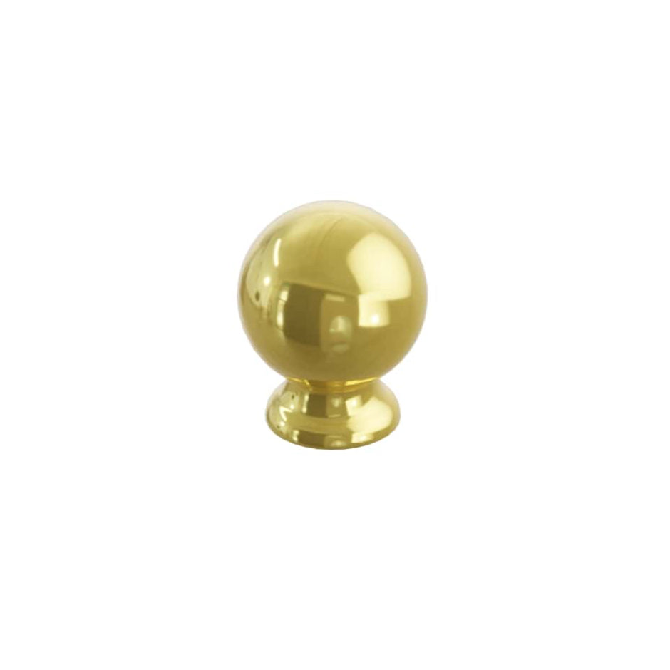 Unlacquered Brass Cabinet Hardware "Estate" Cabinet Knobs and Pulls - Industry Hardware