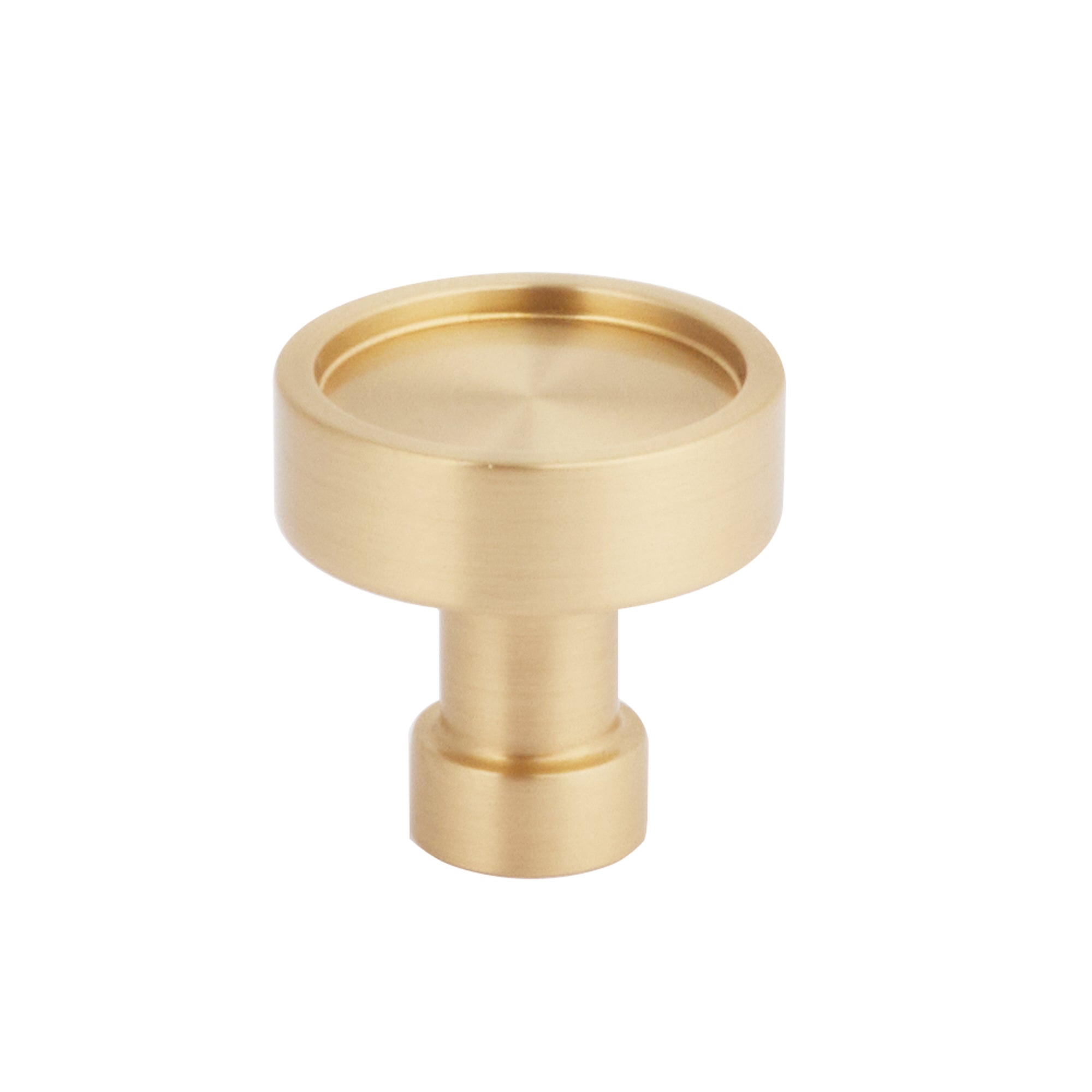 Satin Brass "Nolan" Cabinet Knobs and Pulls Cabinet Hardware - Forge Hardware Studio