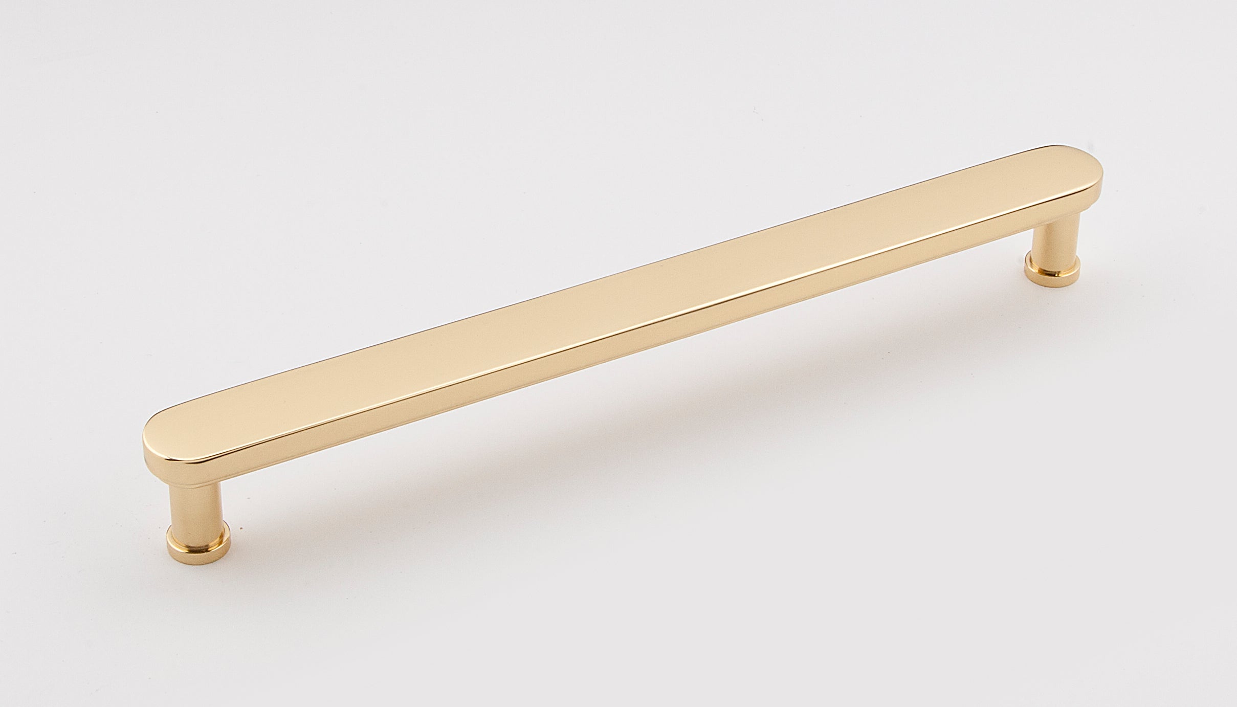 Polished Brass "Marni" Cabinet Knobs and Drawer Pulls - Industry Hardware