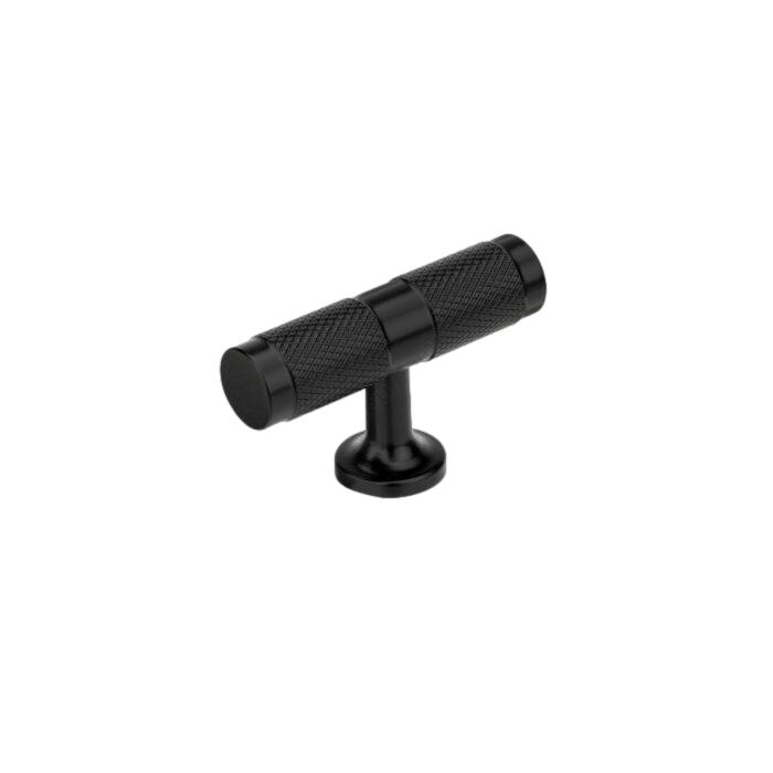 Matte Black "Rivet" Cabinet Knob and Drawer Pull