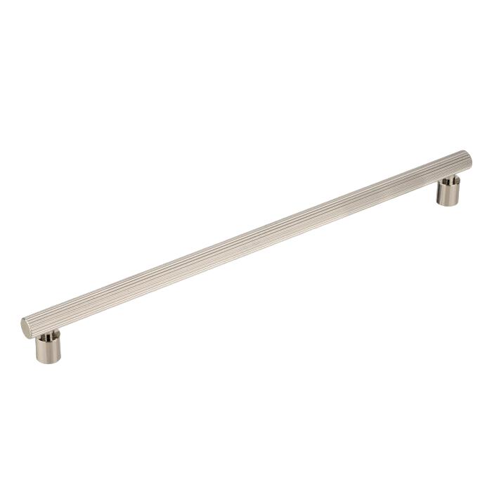 Polished Nickel "Lustra" Cabinet Knob and Drawer Pull