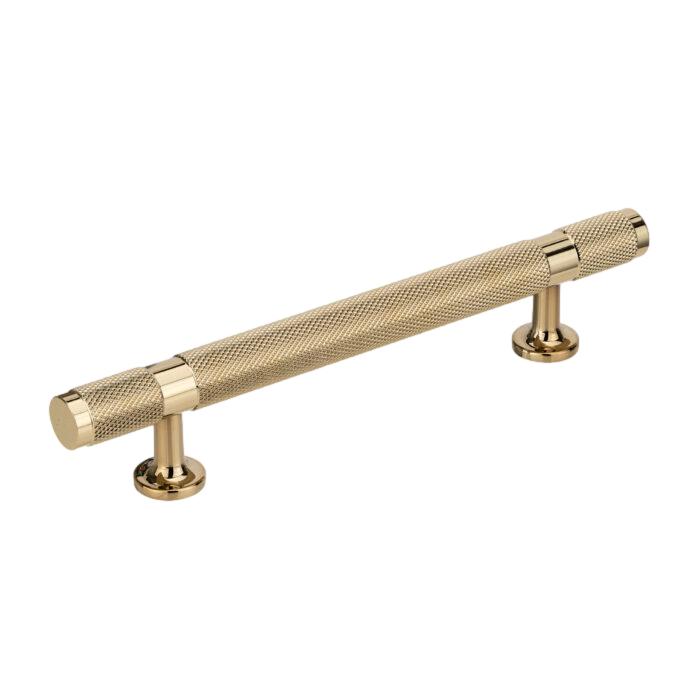 Polished Gold "Rivet" Cabinet Knob and Drawer Pull