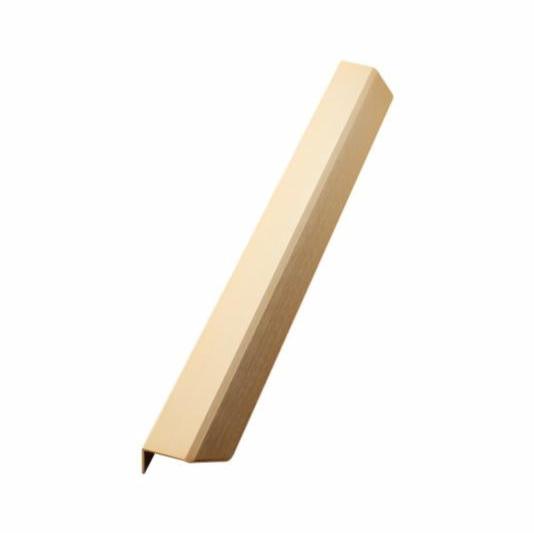 Matte Bronze "Blaze" Edge Drawer Tab Pulls - Industry Hardware