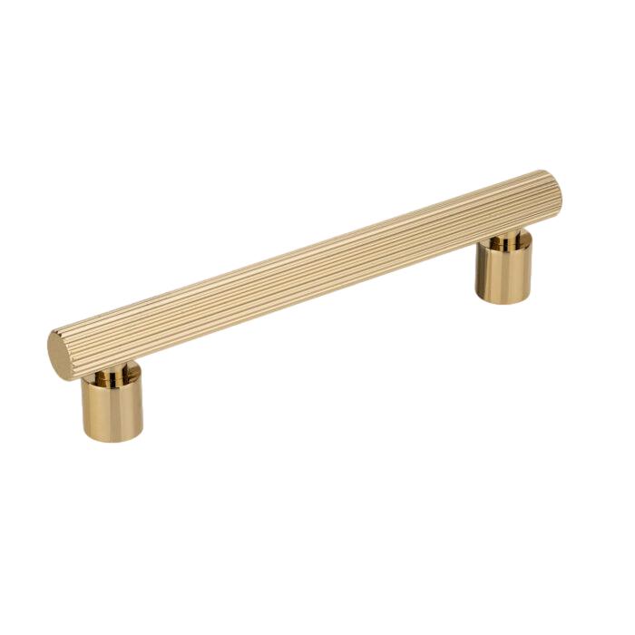 Polished Gold "Elite" Cabinet Knob and Drawer Pull - Industry Hardware