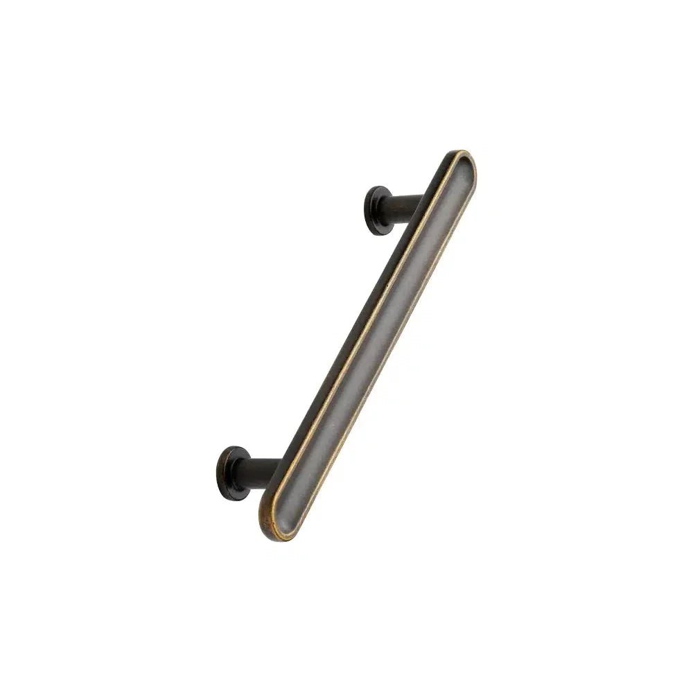 Antique Brown "Chateau" Cabinet Knobs and Drawer Pull