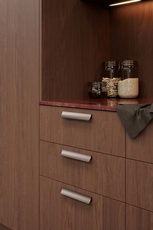 Dark Bronze "Ciel" Tab Drawer Pulls - Industry Hardware