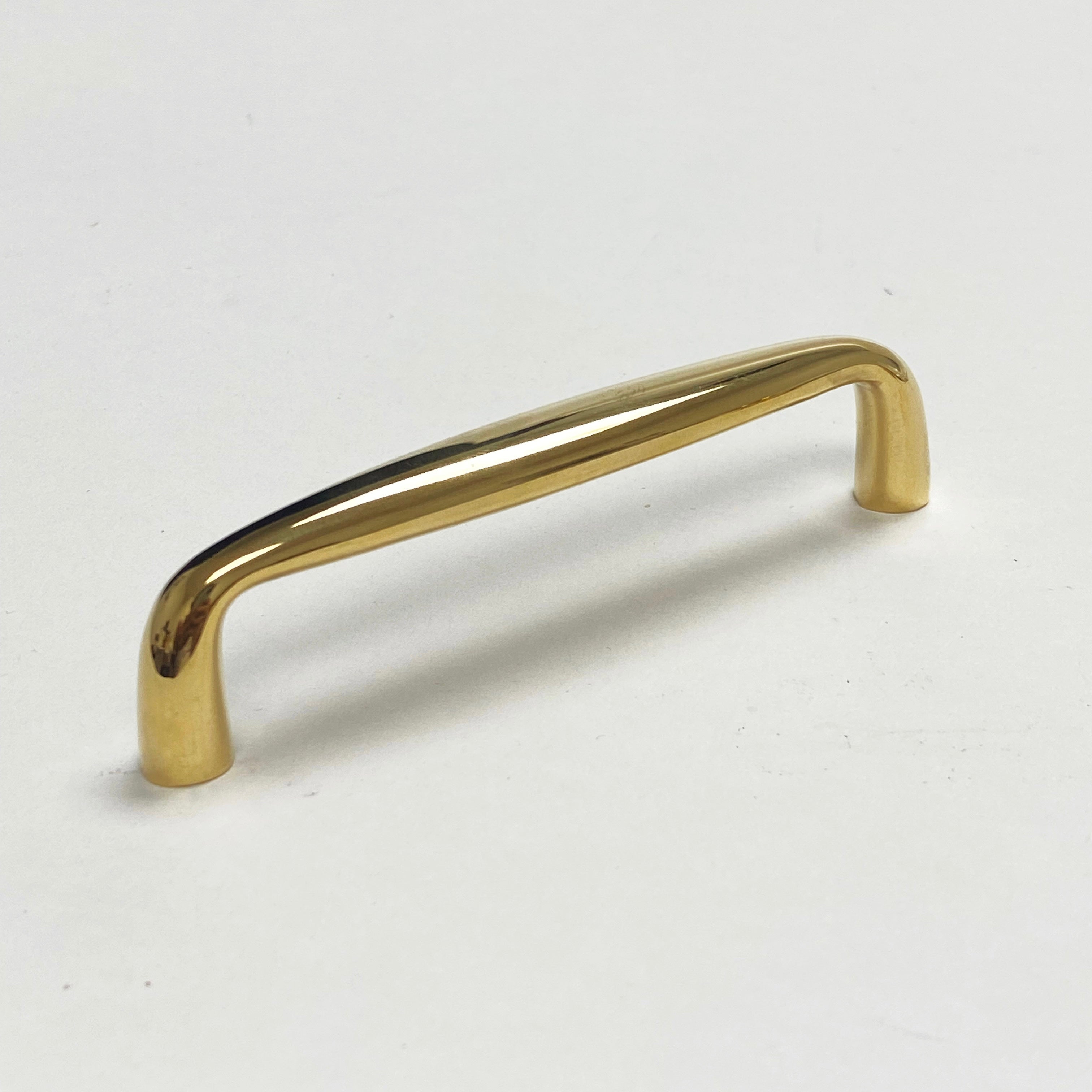 Omni Cabinet Knobs and Drawer Pulls in Unlacquered Brass - Industry Hardware
