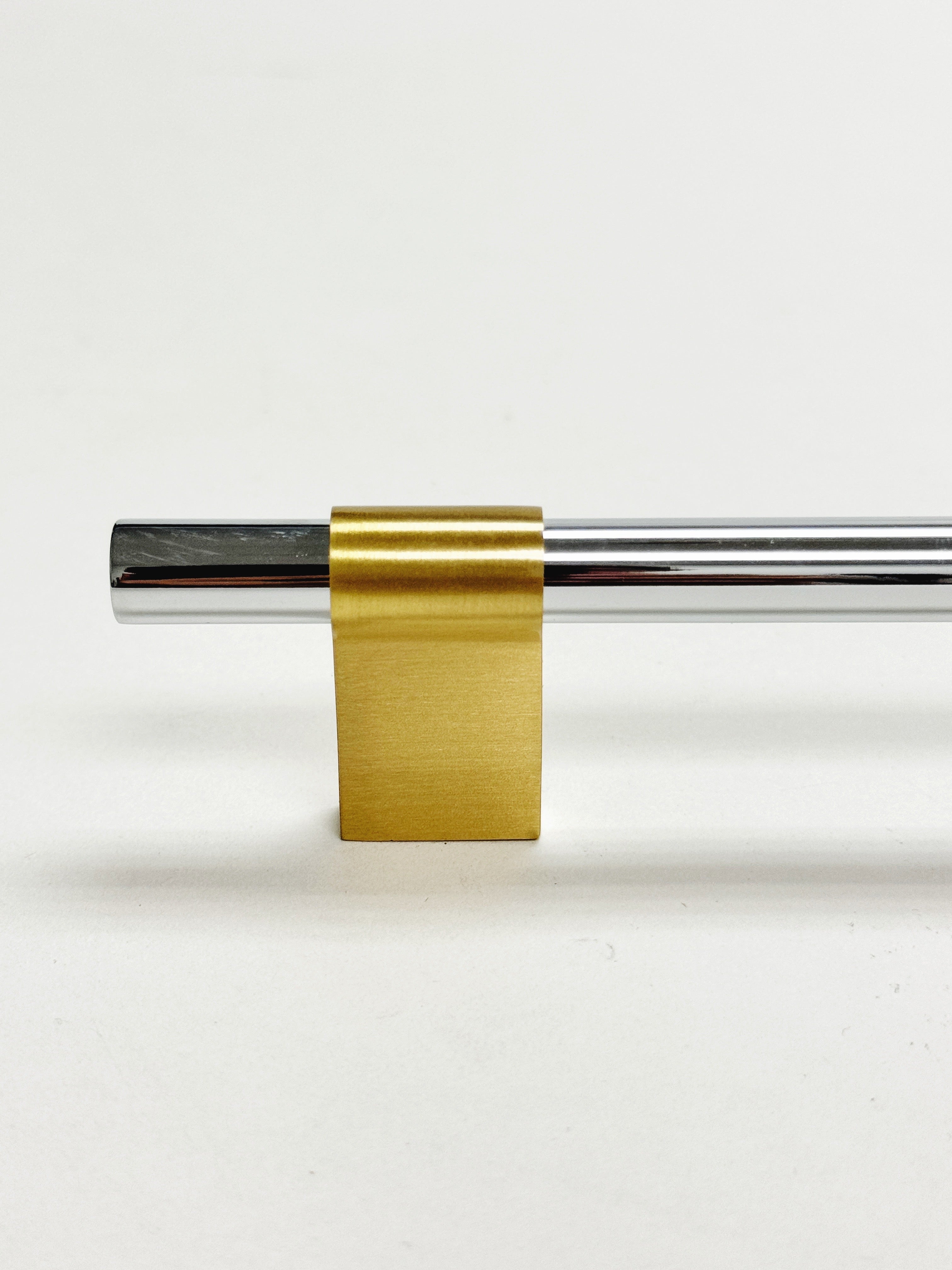 Line Brass and Nickel Cabinet Knob and Drawer Pulls - Industry Hardware