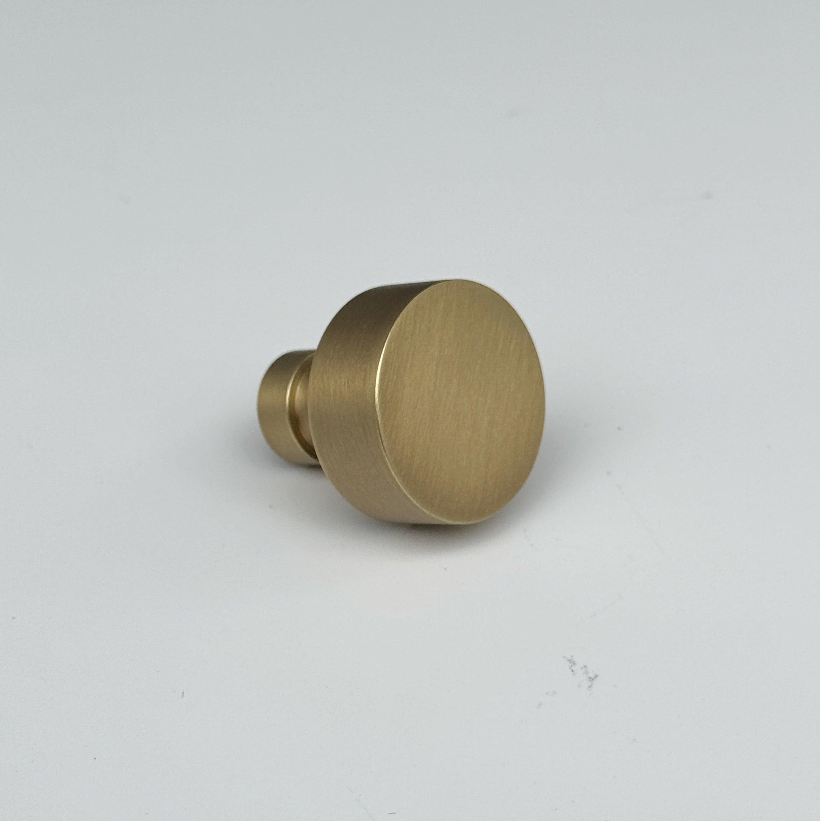 Antique Brushed Brass "Celeste" Drawer Pulls and Cabinet Knobs - Industry Hardware