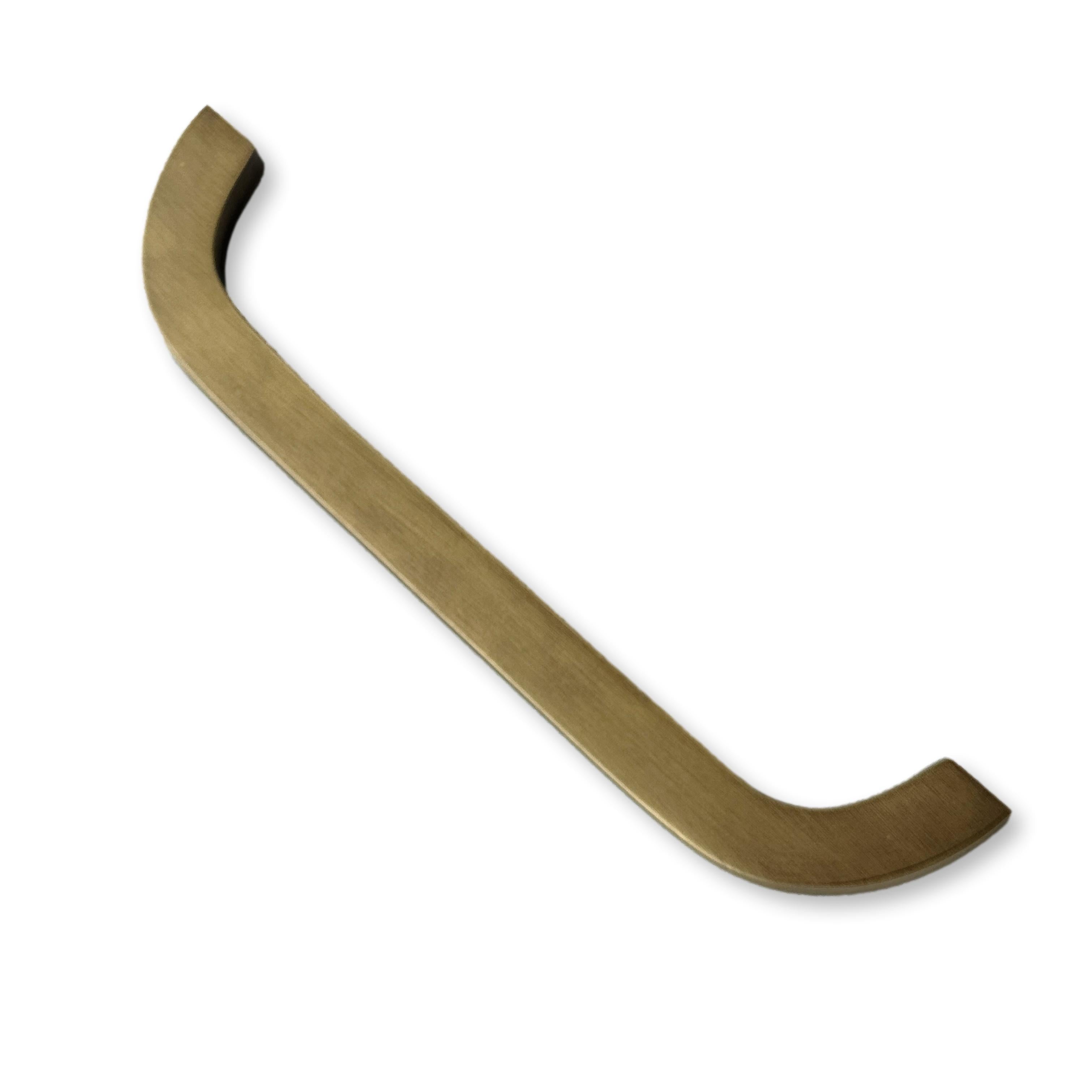 Antique Brushed Brass "Celeste" Drawer Pulls and Cabinet Knobs - Industry Hardware