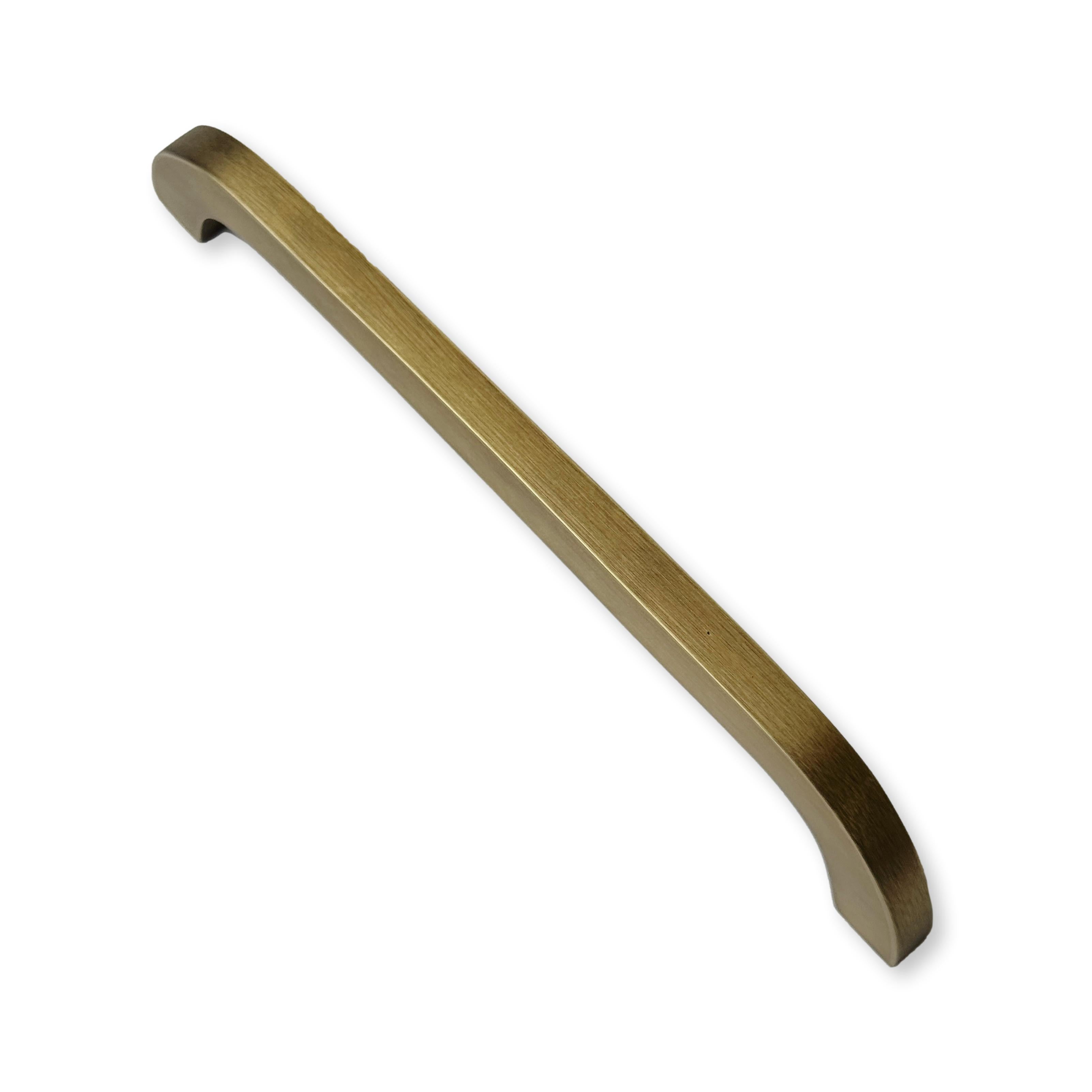 Antique Brushed Brass "Celeste" Drawer Pulls and Cabinet Knobs - Industry Hardware