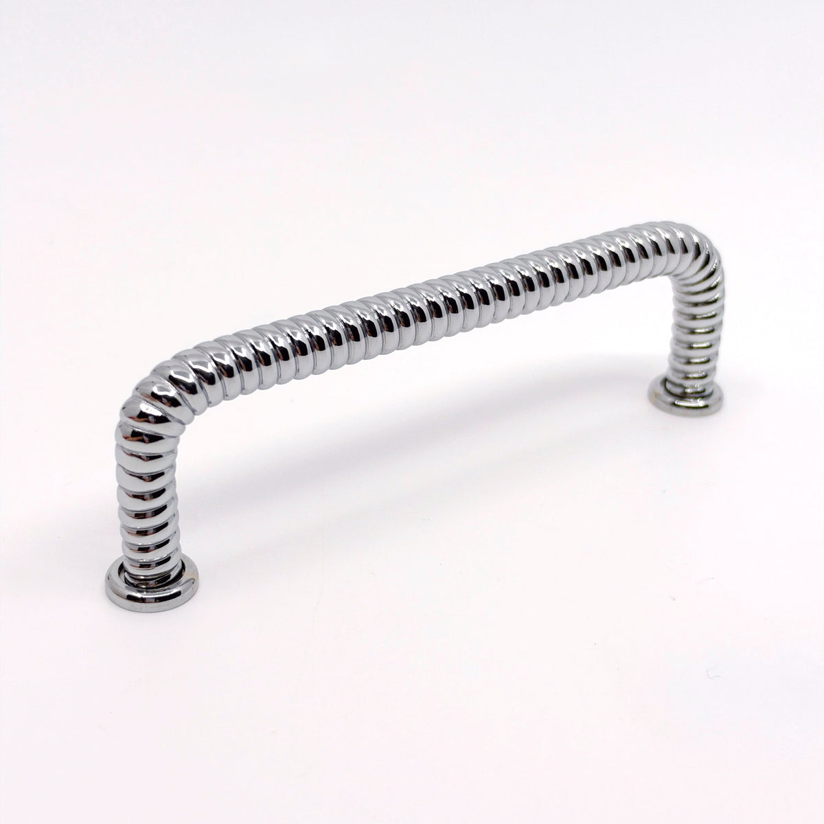 Polished Chrome "Rope" Drawer Pull