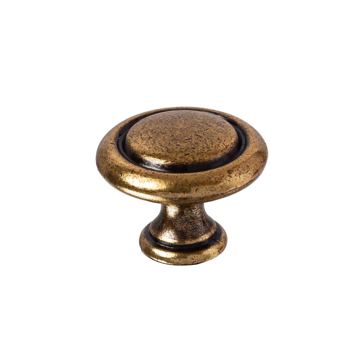 Antique Brass "Bellagio" Traditional Cabinet Knob and Drawer Pull