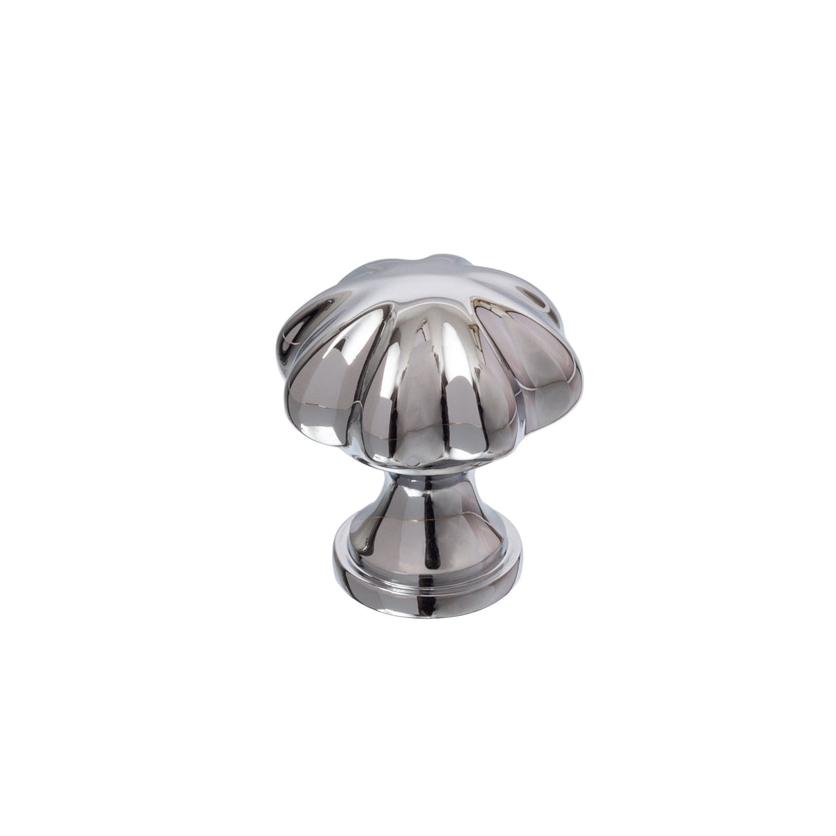 Polished Chrome "Heritage" Flower Cabinet Knob