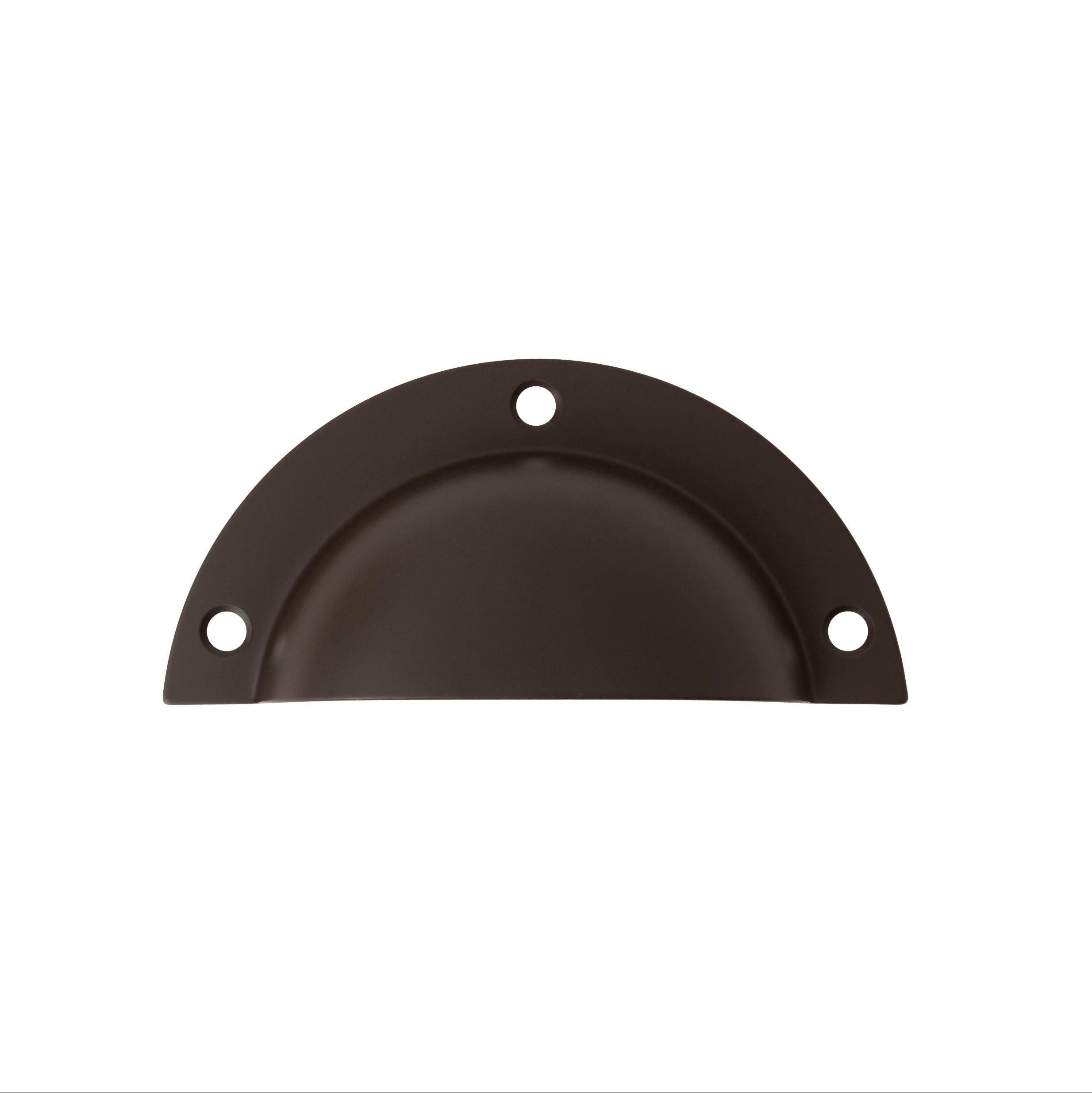 Oil Rubbed Bronze "Elodie" Cup Drawer Pull