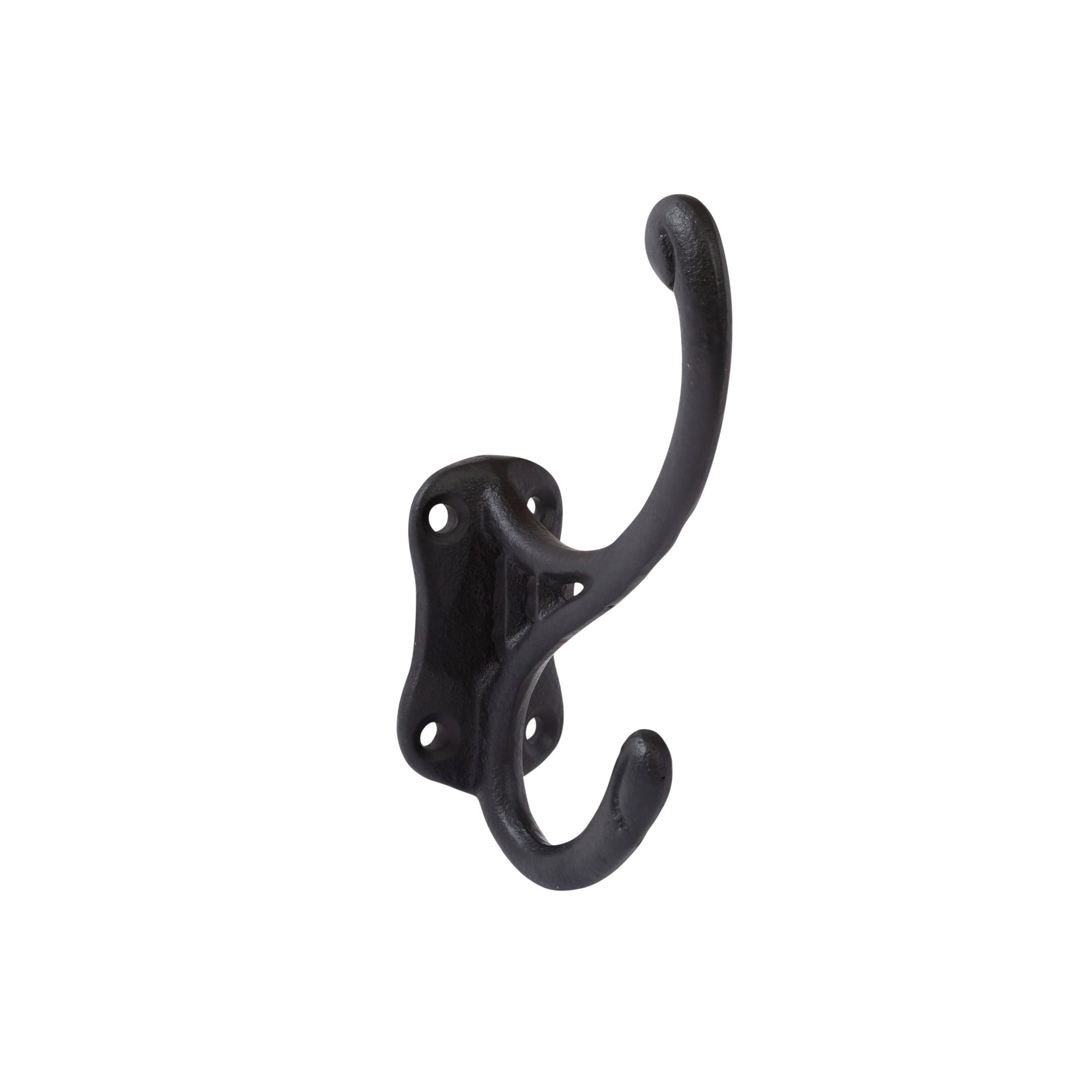 Cast Iron "Harrison" Black Hall Tree Hook