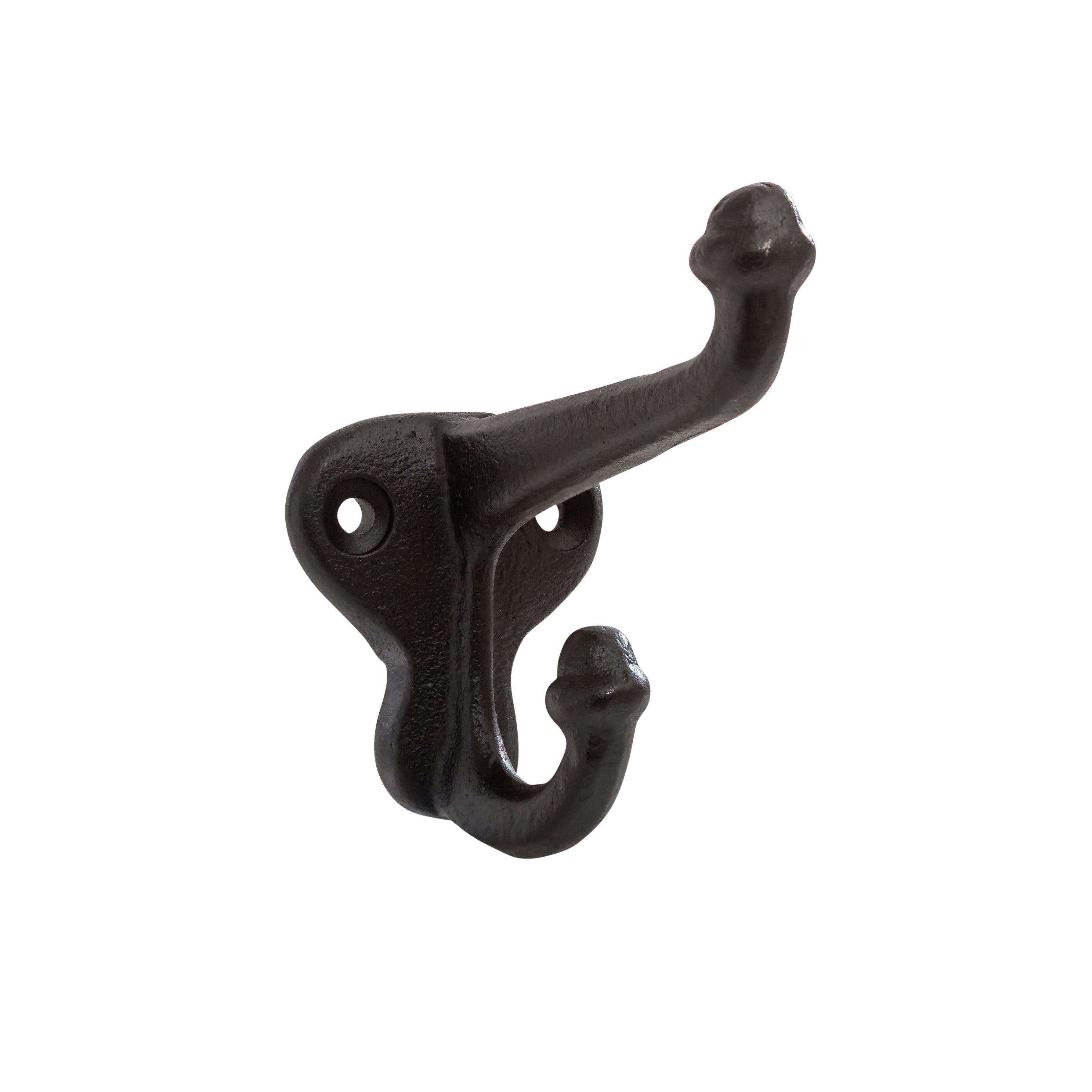 Cast Iron "Weston" Black Wall Robe Hook