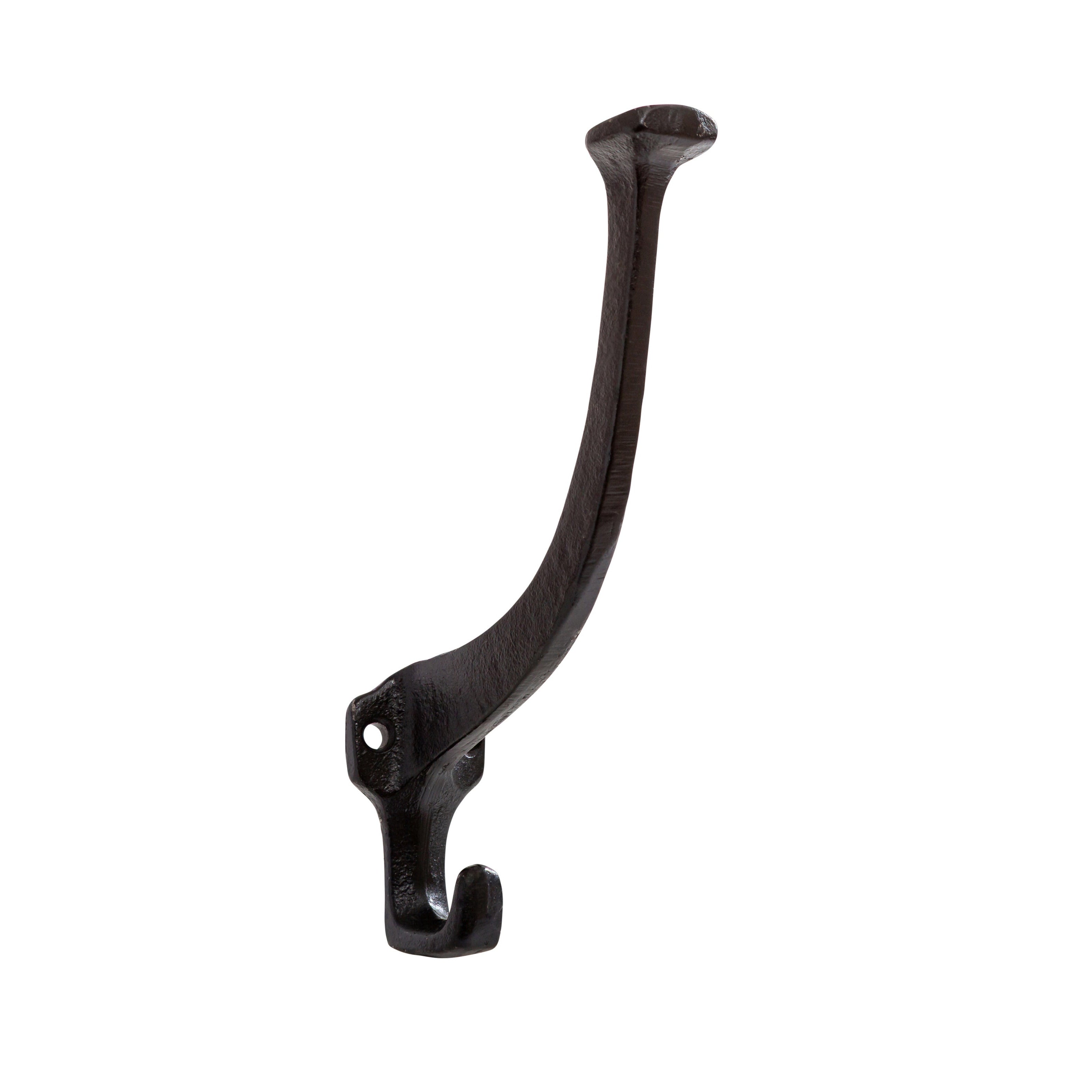 Cast Iron "Wellington" Black Wall Robe Hook