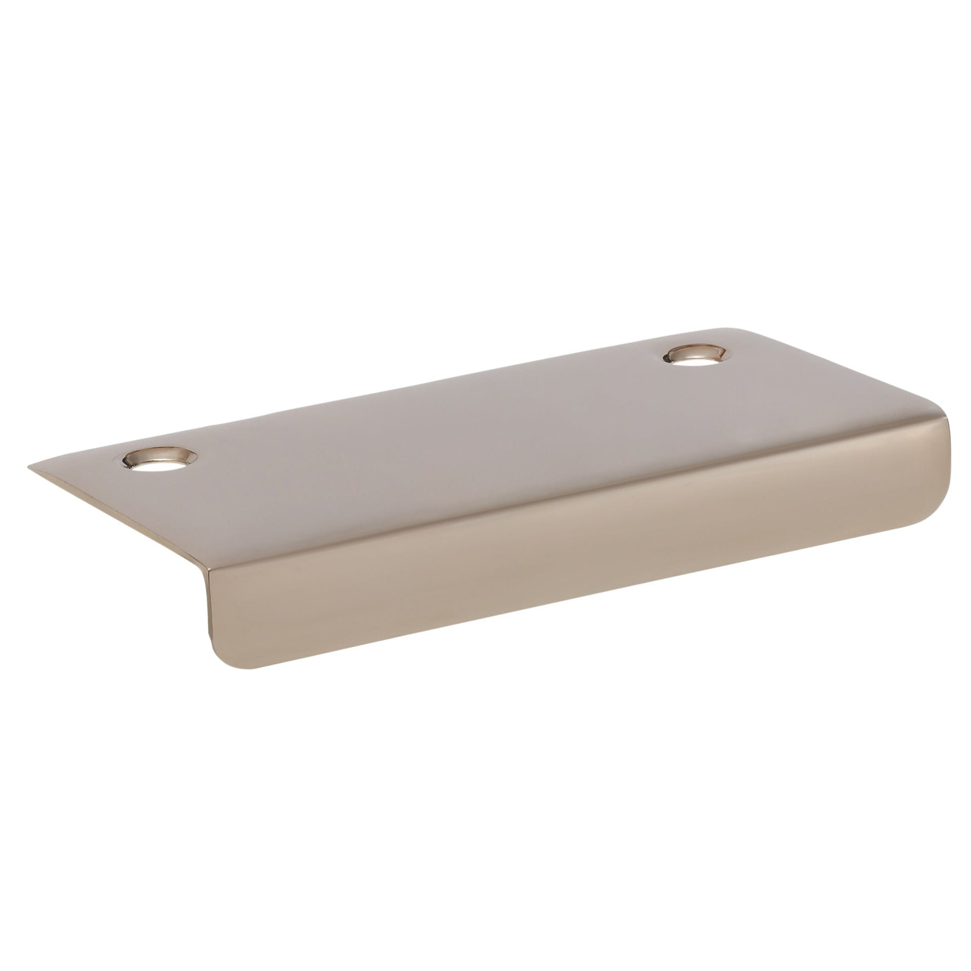 Polished Nickel "Forme" Edge Drawer Pulls