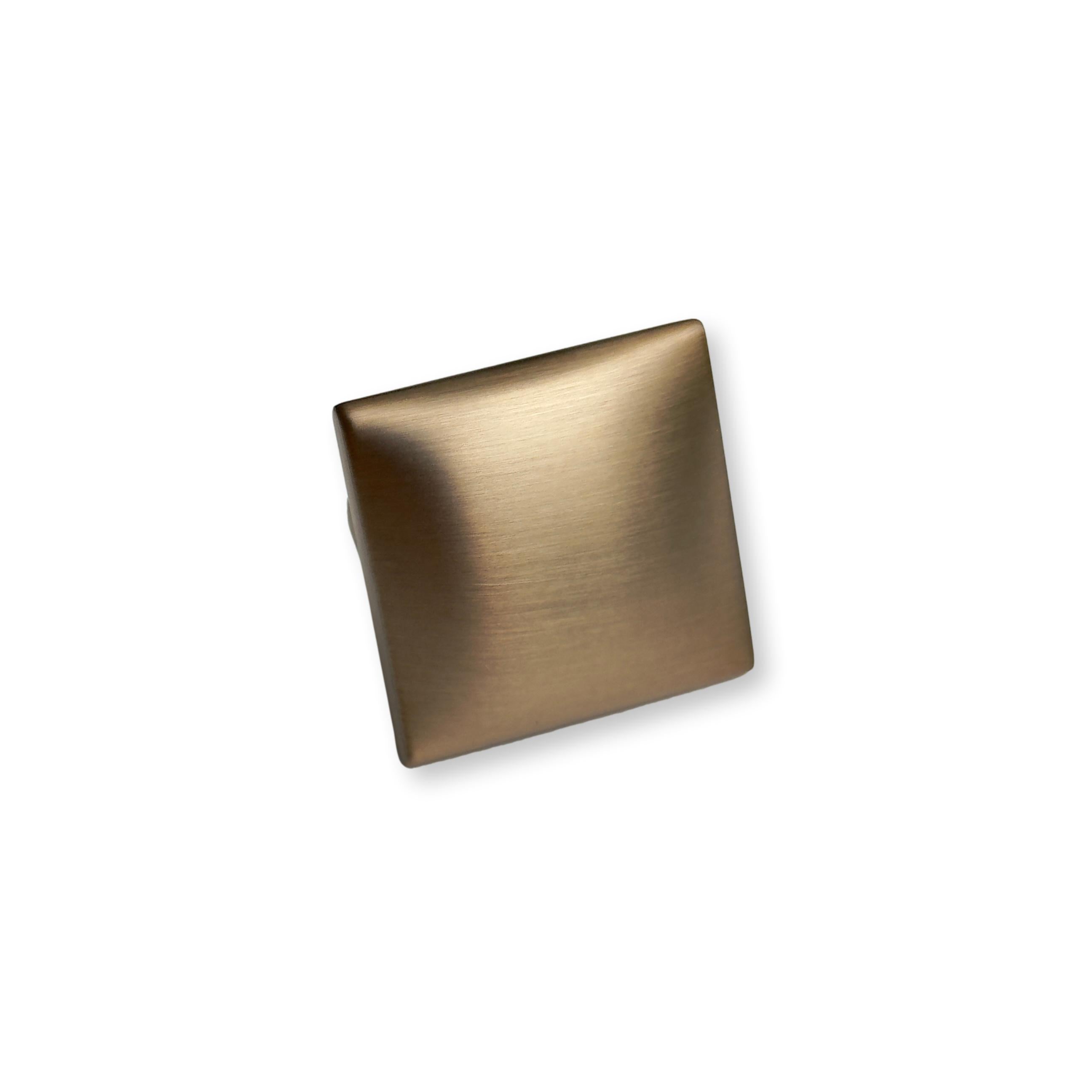 Brushed Bronze "Flow" T-Bar Cabinet Knob and Drawer Pull - Industry Hardware