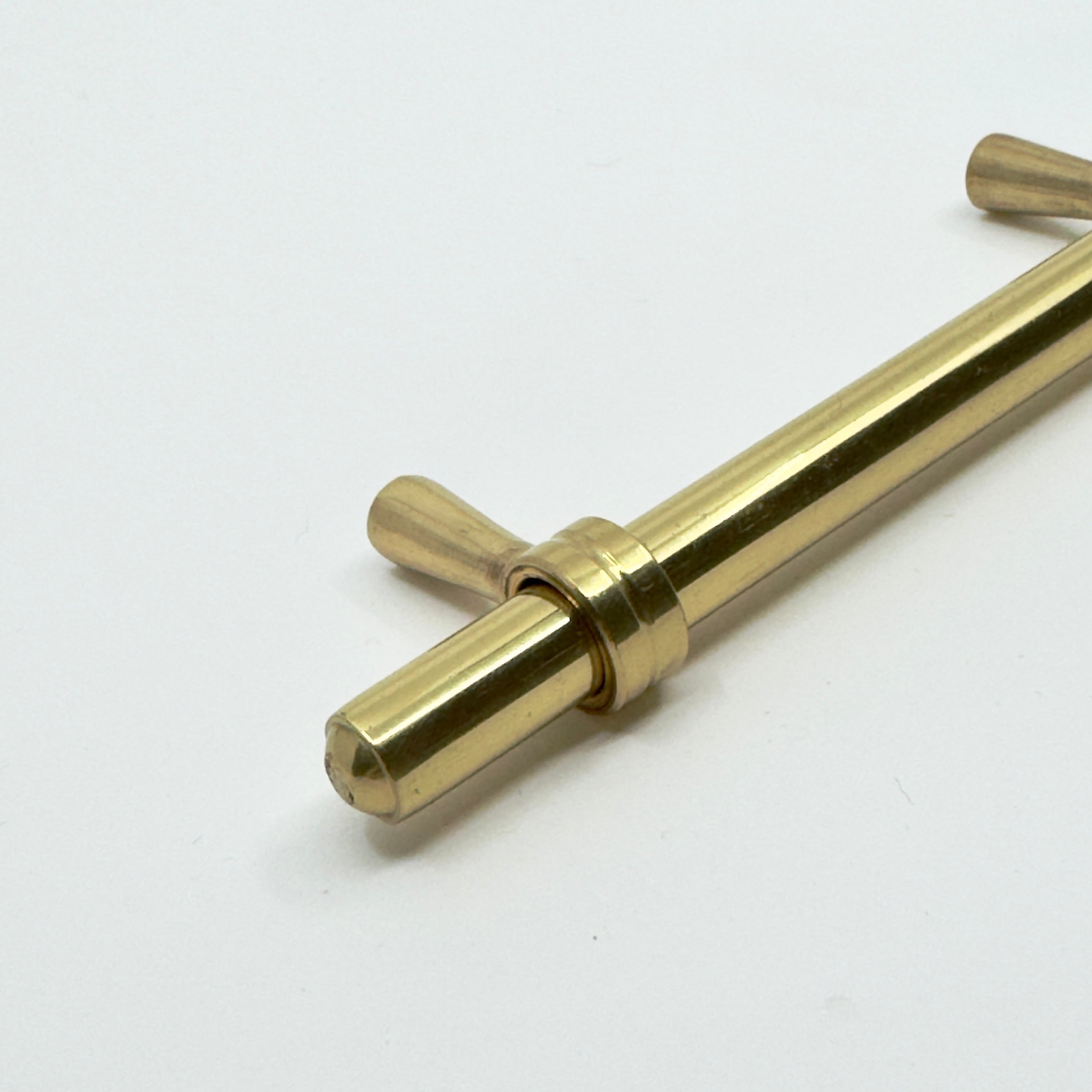 Polished Brass "Montana" Adjustable Drawer Pulls - Industry Hardware