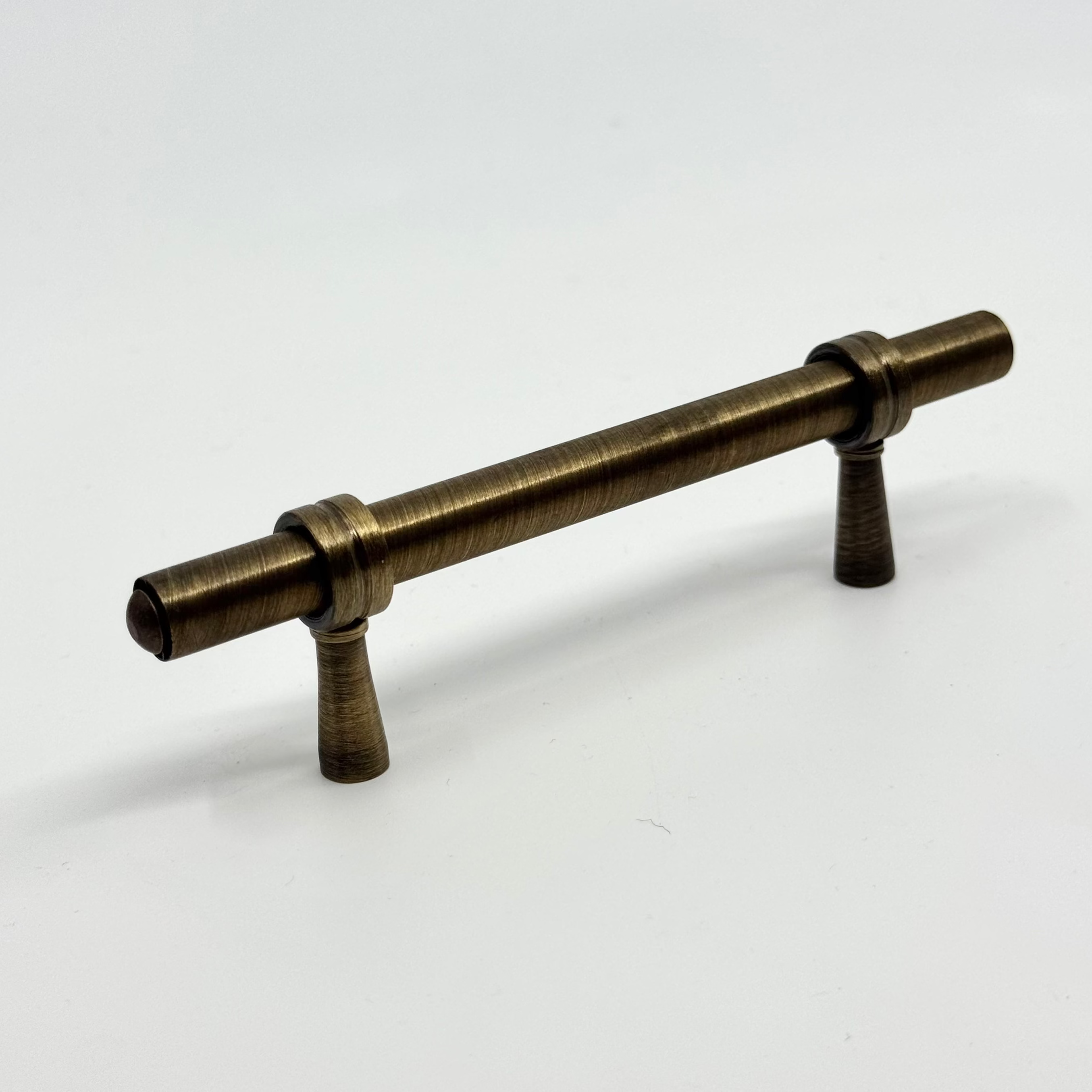 Antique Brass "Montana" Adjustable Drawer Pulls