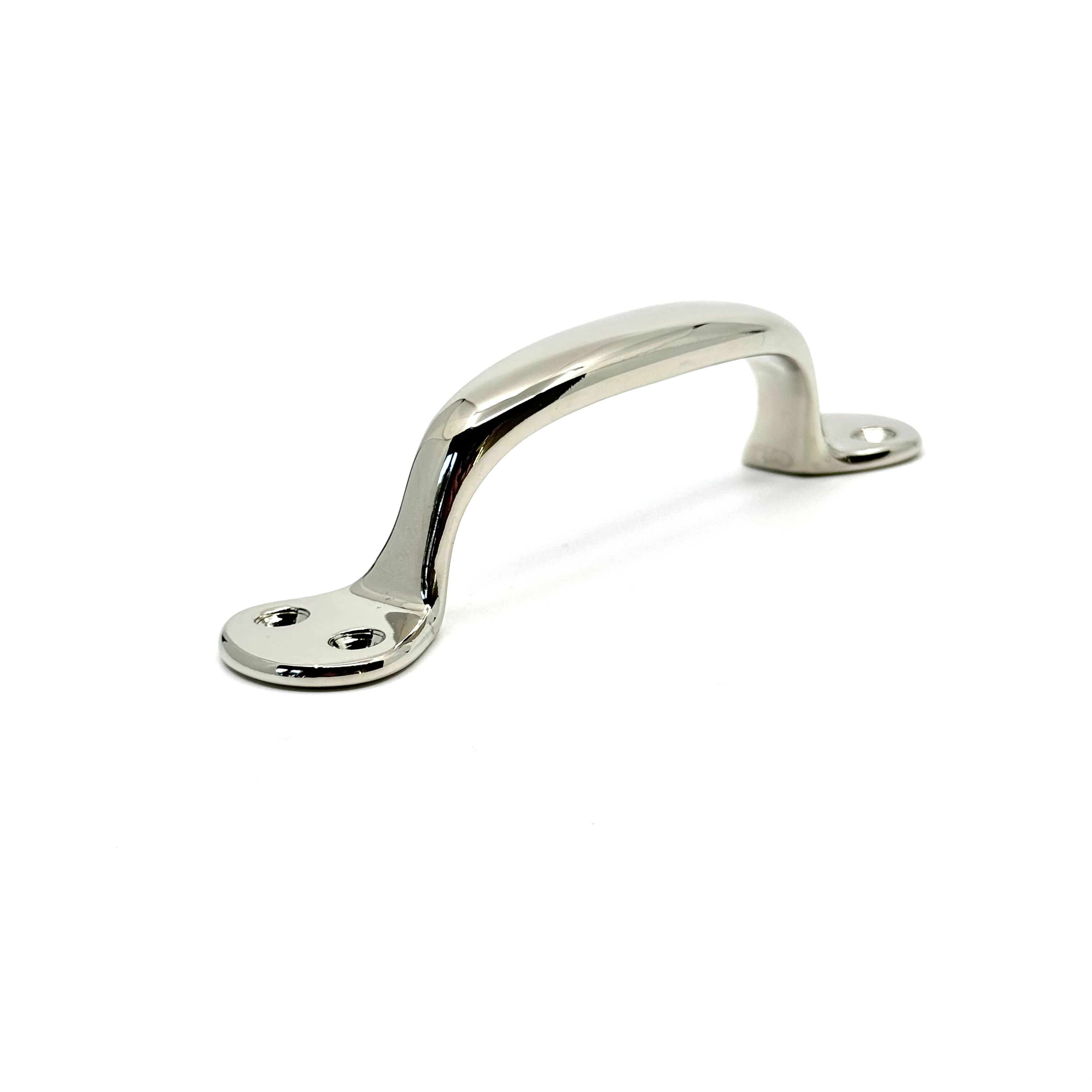 Polished Nickel Handle "Hall" Grip for Drawers, Doors And Windows - Industry Hardware