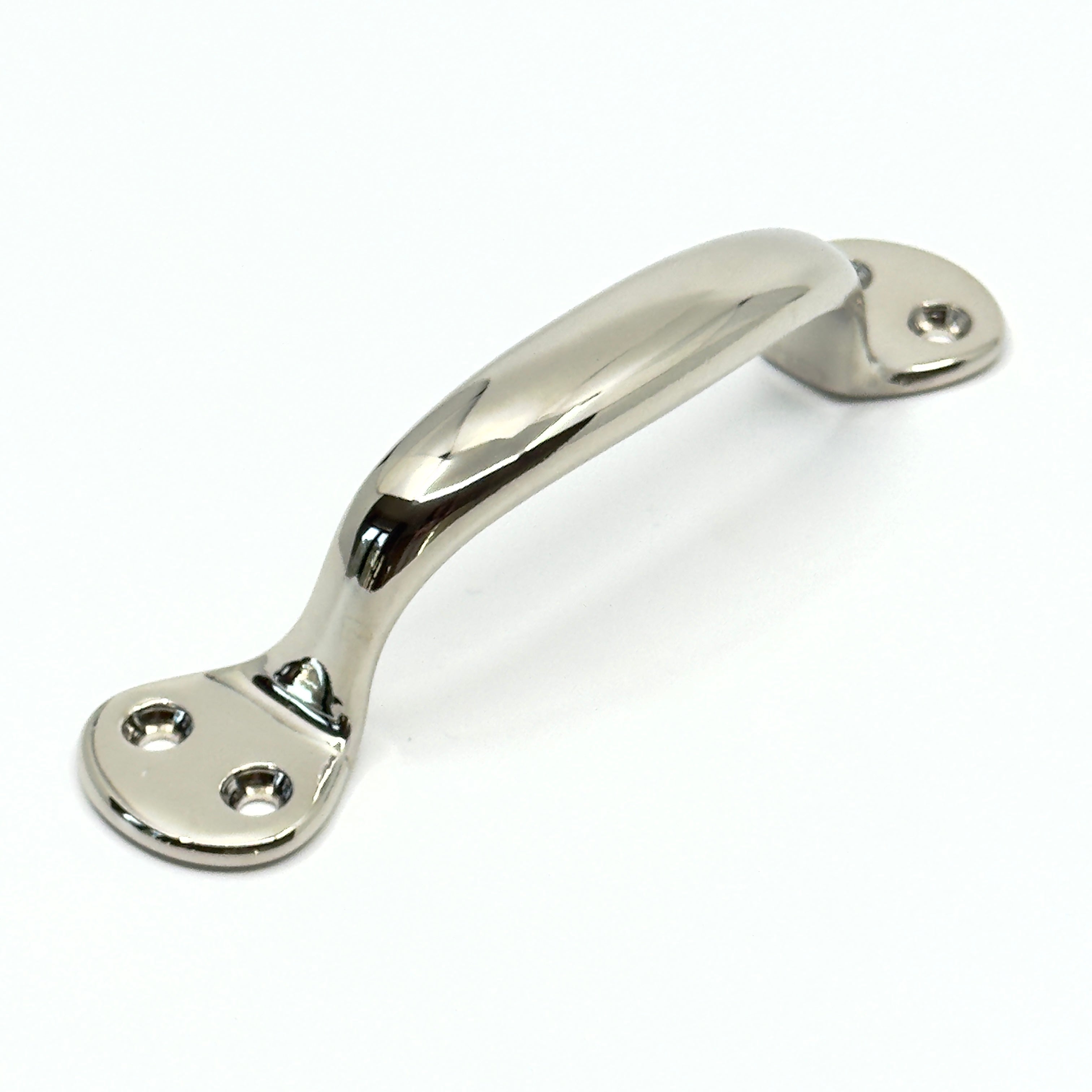 Polished Nickel Handle "Hall" Grip for Drawers, Doors And Windows - Industry Hardware