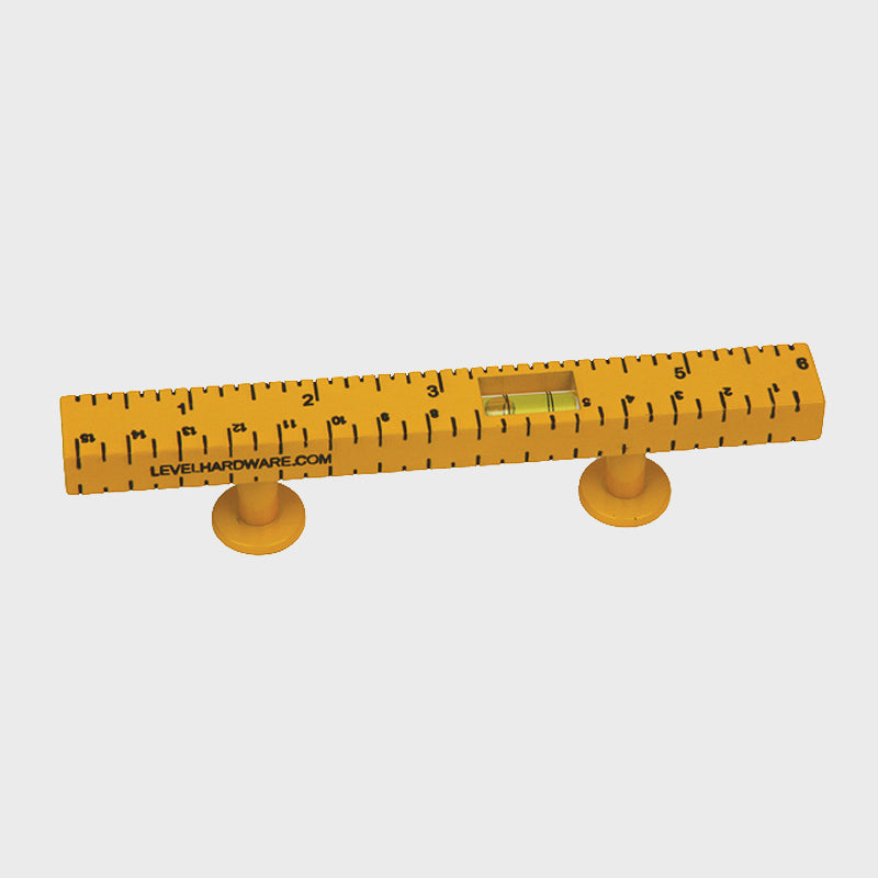 Lew's Square Bar Level Pull 6.0" in Builders Yellow