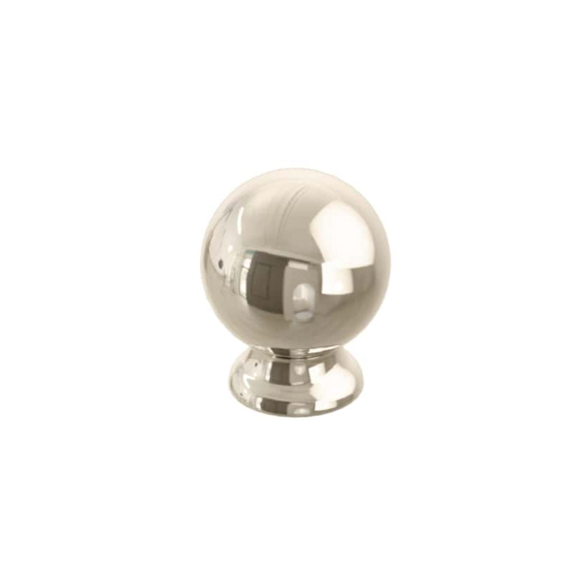 Polished Nickel Cabinet Hardware "Estate" Cabinet Knobs and Pulls - Industry Hardware