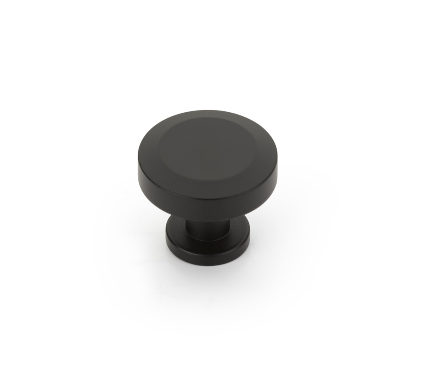 Matte Black "Heather" T-Bar Cabinet Knobs and Drawer Pulls - Industry Hardware