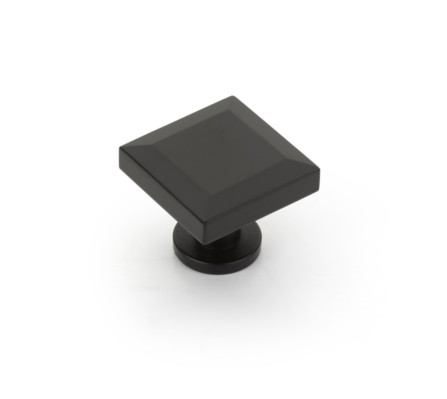 Matte Black "Heather" T-Bar Cabinet Knobs and Drawer Pulls - Industry Hardware