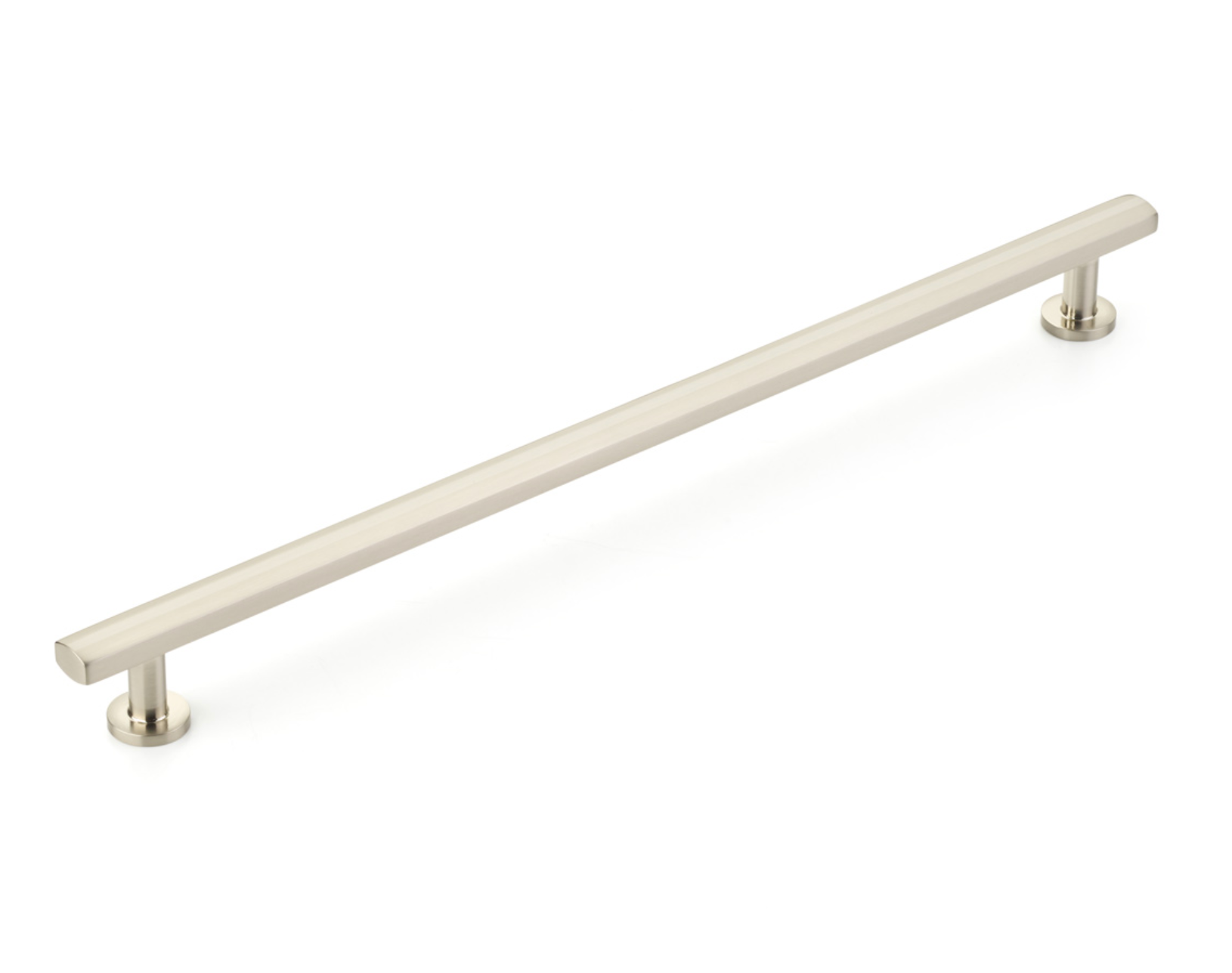 Brushed Nickel "Heather" T-Bar Cabinet Knobs and Drawer Pulls - Industry Hardware