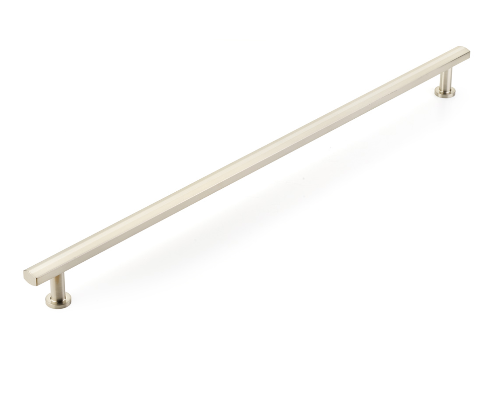 Brushed Nickel "Heather" T-Bar Cabinet Knobs and Drawer Pulls - Industry Hardware