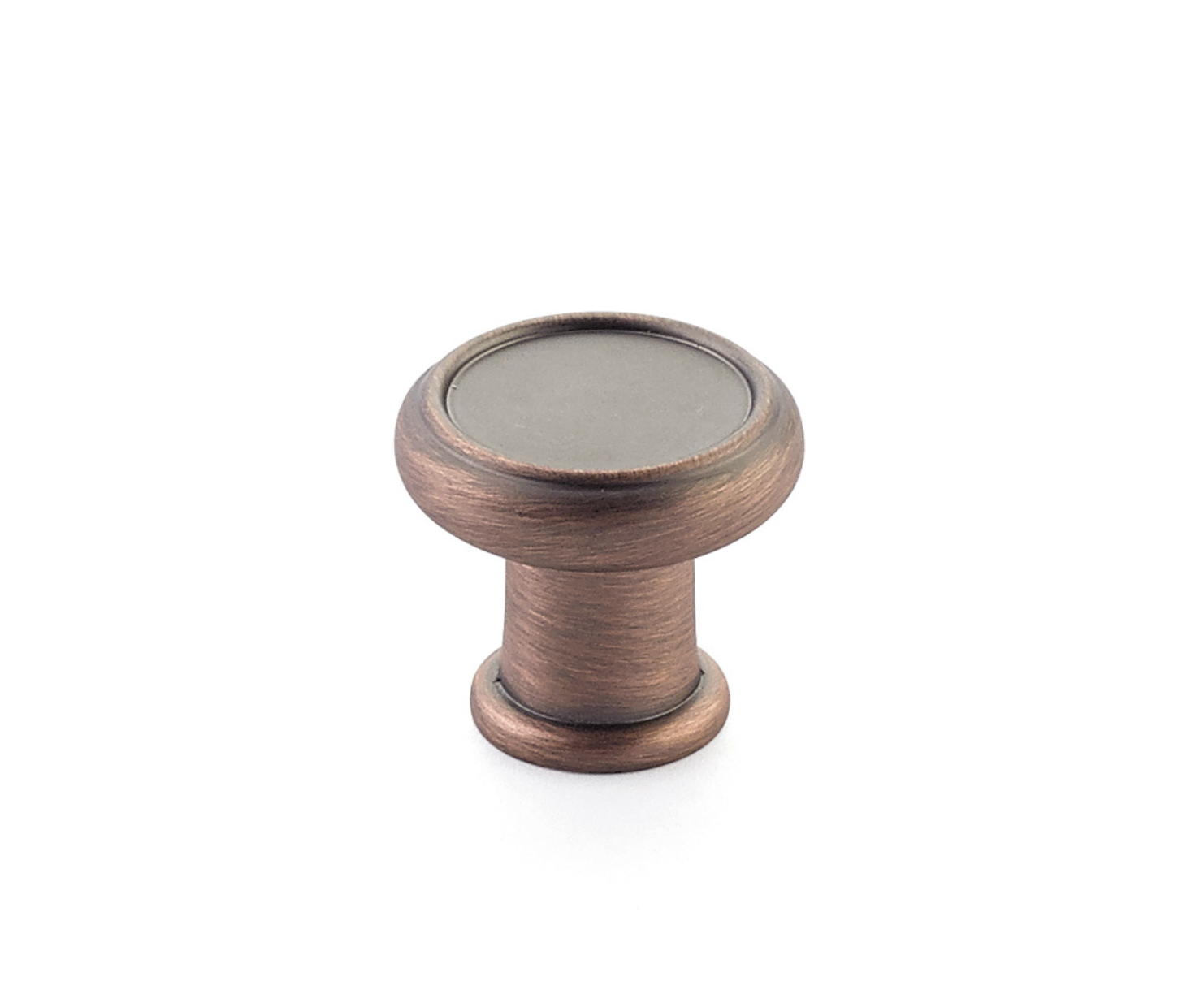 Antique Copper "Pipe" Cabinet Knob and Drawer Pulls - Industry Hardware