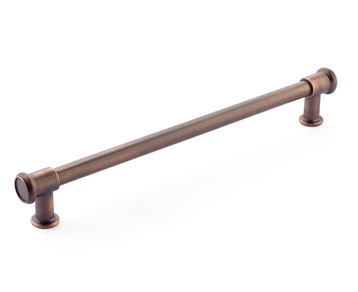 Antique Copper "Pipe" Cabinet Knob and Drawer Pulls - Industry Hardware