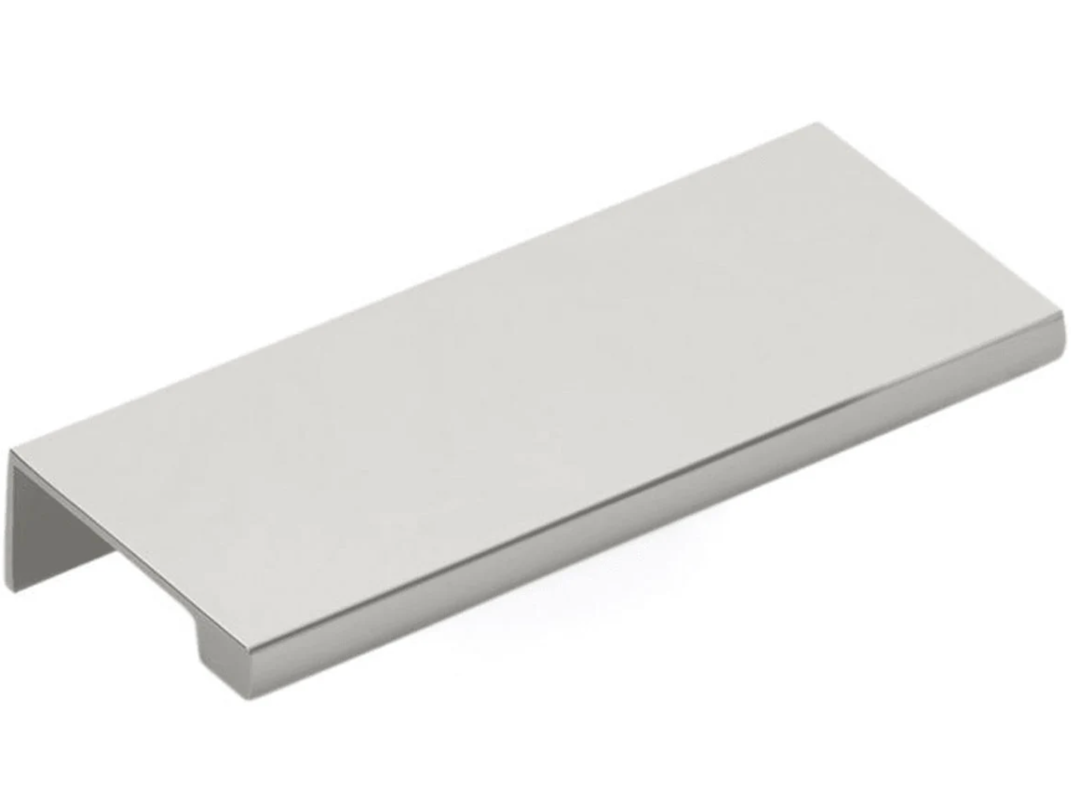 Polished Chrome "Dina" Tab Finger Drawer Pulls - Industry Hardware