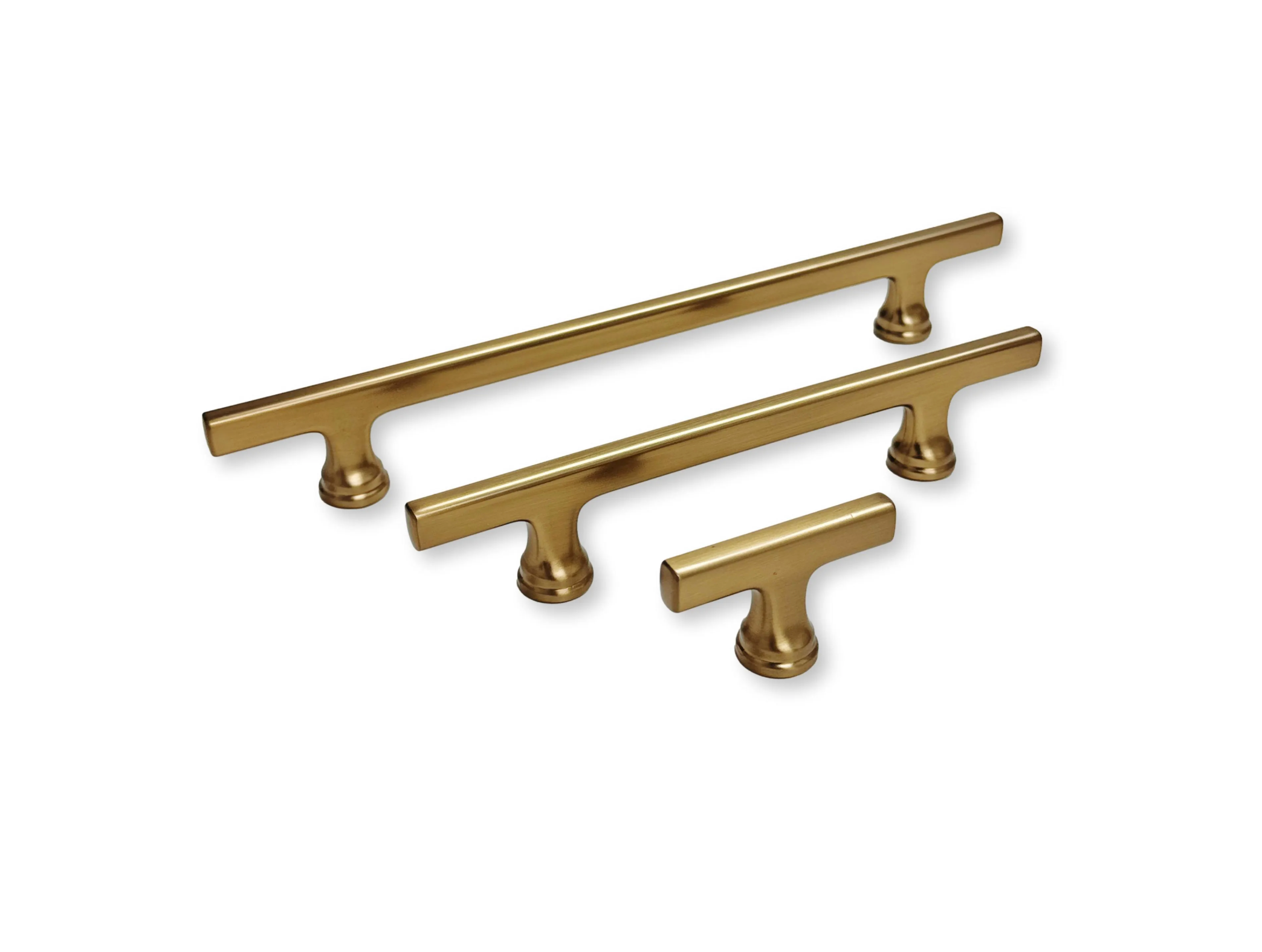 Champagne Bronze "James" Drawer Pulls and Knobs - Industry Hardware