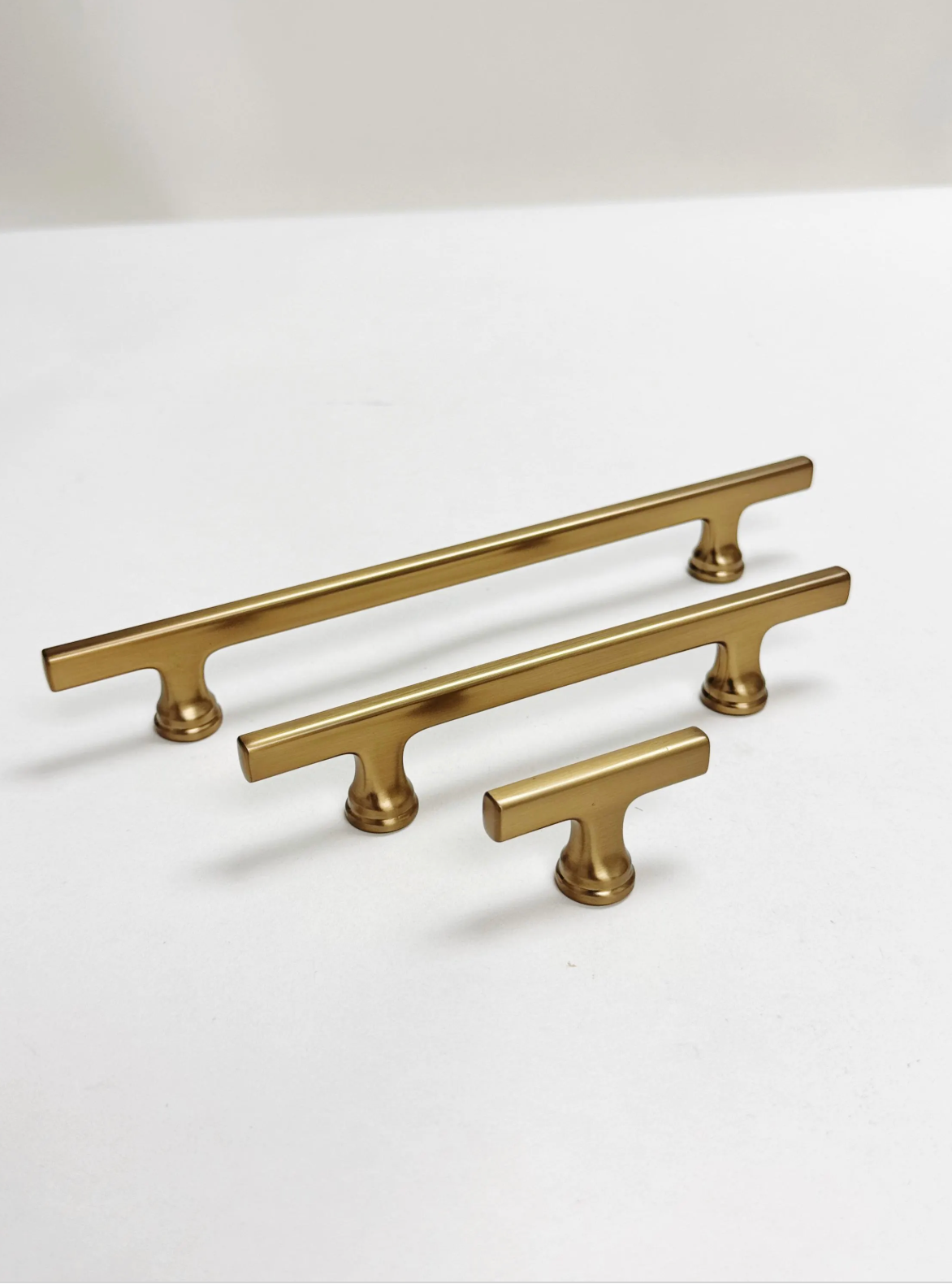 Champagne Bronze "James" Drawer Pulls and Knobs - Industry Hardware