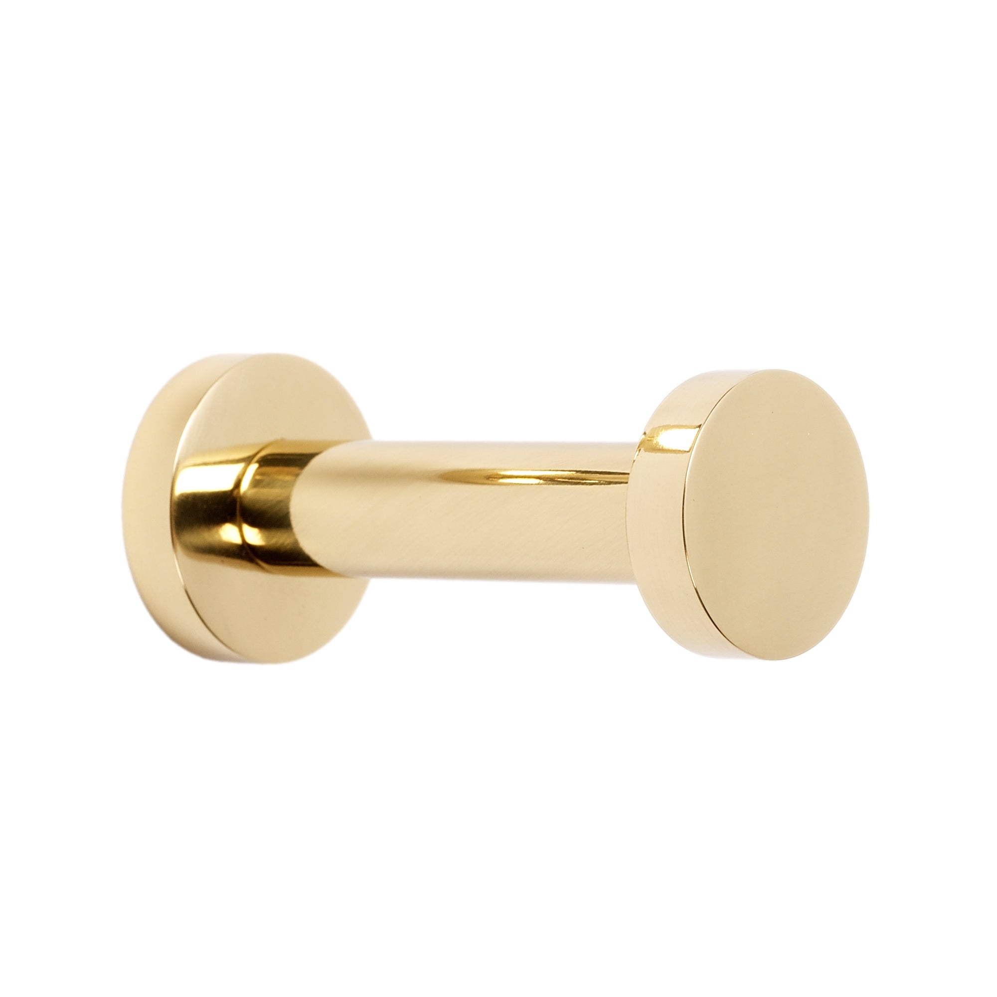 Polished Brass "Post" Hook