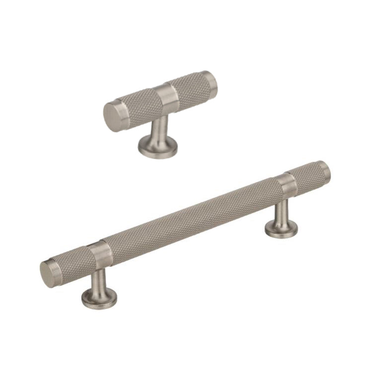 Brushed Nickel "Rivet" Cabinet Knob and Drawer Pull