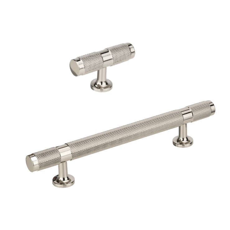 Polished Nickel "Rivet" Cabinet Knob and Drawer Pull