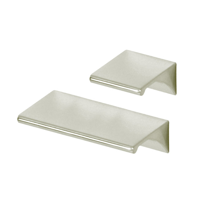 Polished Nickel "Graham" Tab Drawer Pull - Industry Hardware