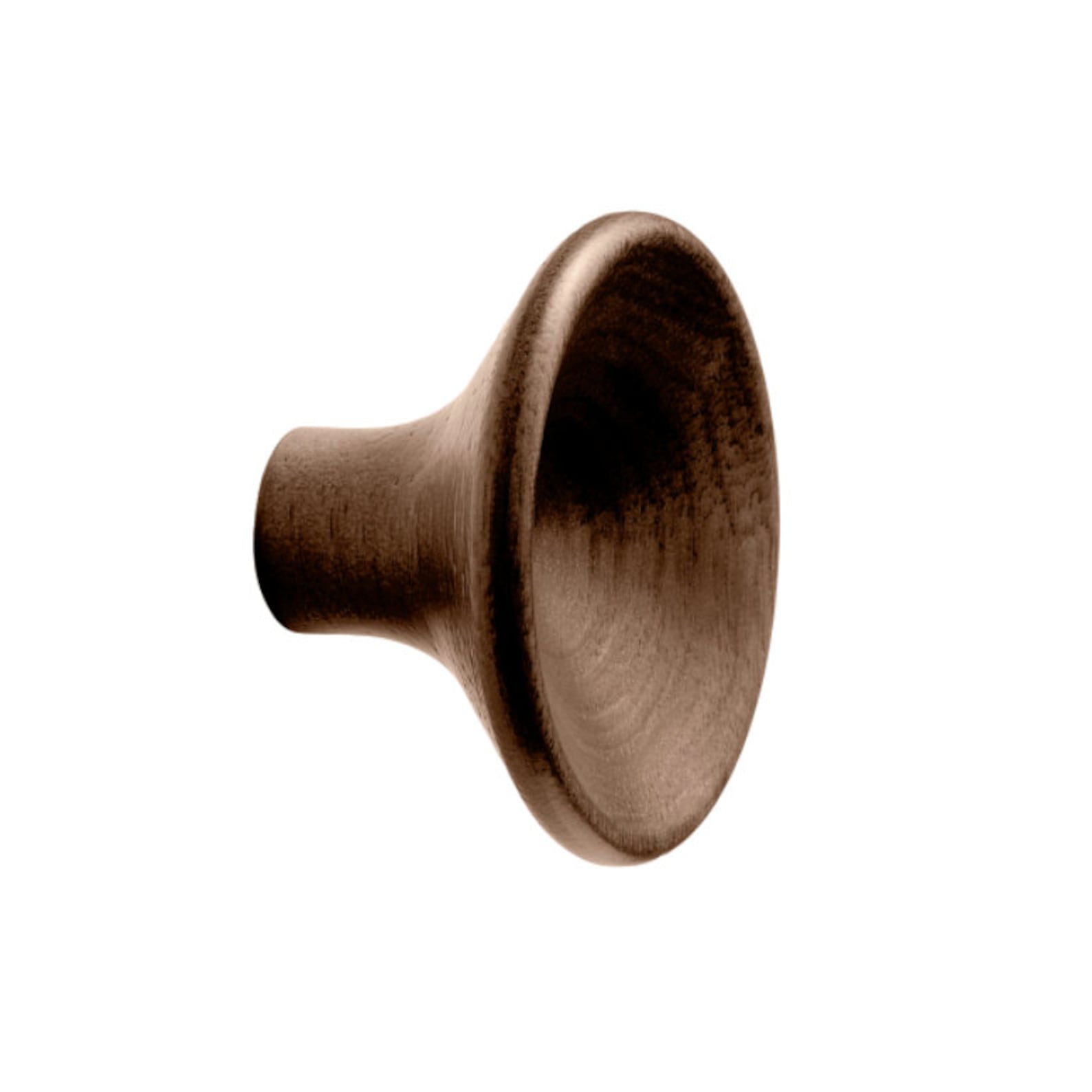 Walnut Wood "Japan" Cabinet Knob and Drawer Pulls - Industry Hardware