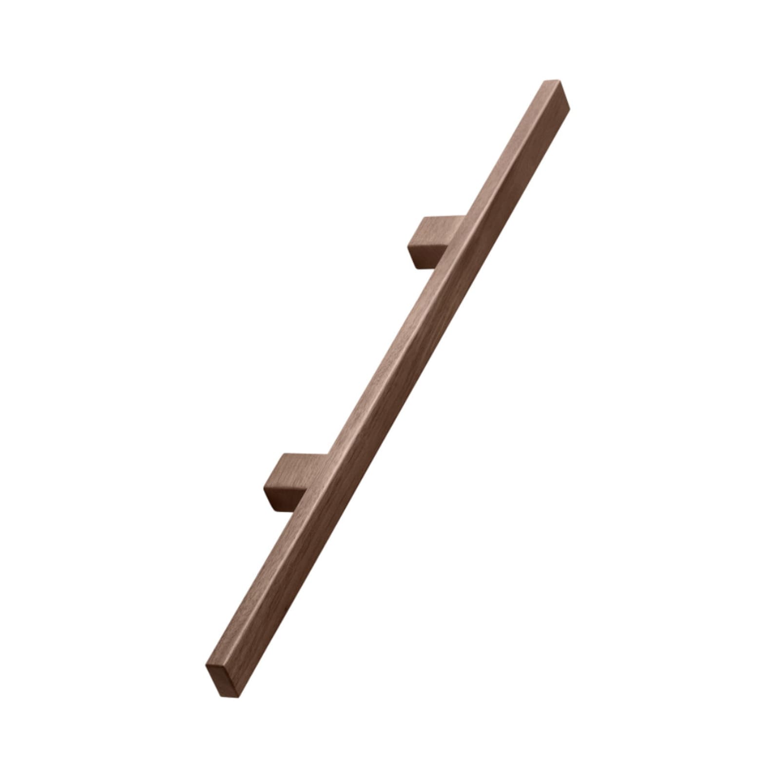 Walnut Wood "Japan" Cabinet Knob and Drawer Pulls - Industry Hardware