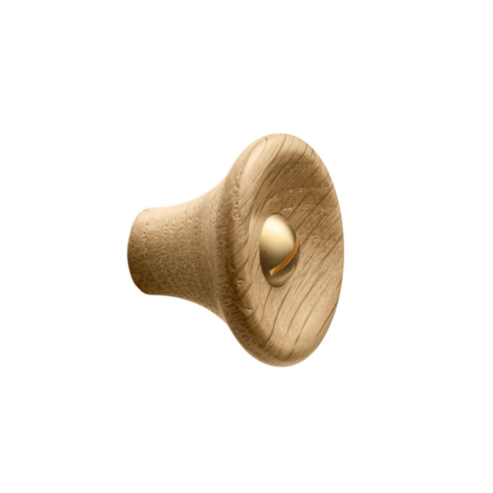 Brass Oak, Walnut, Black "Recta"  Round Cabinet Knobs - Industry Hardware