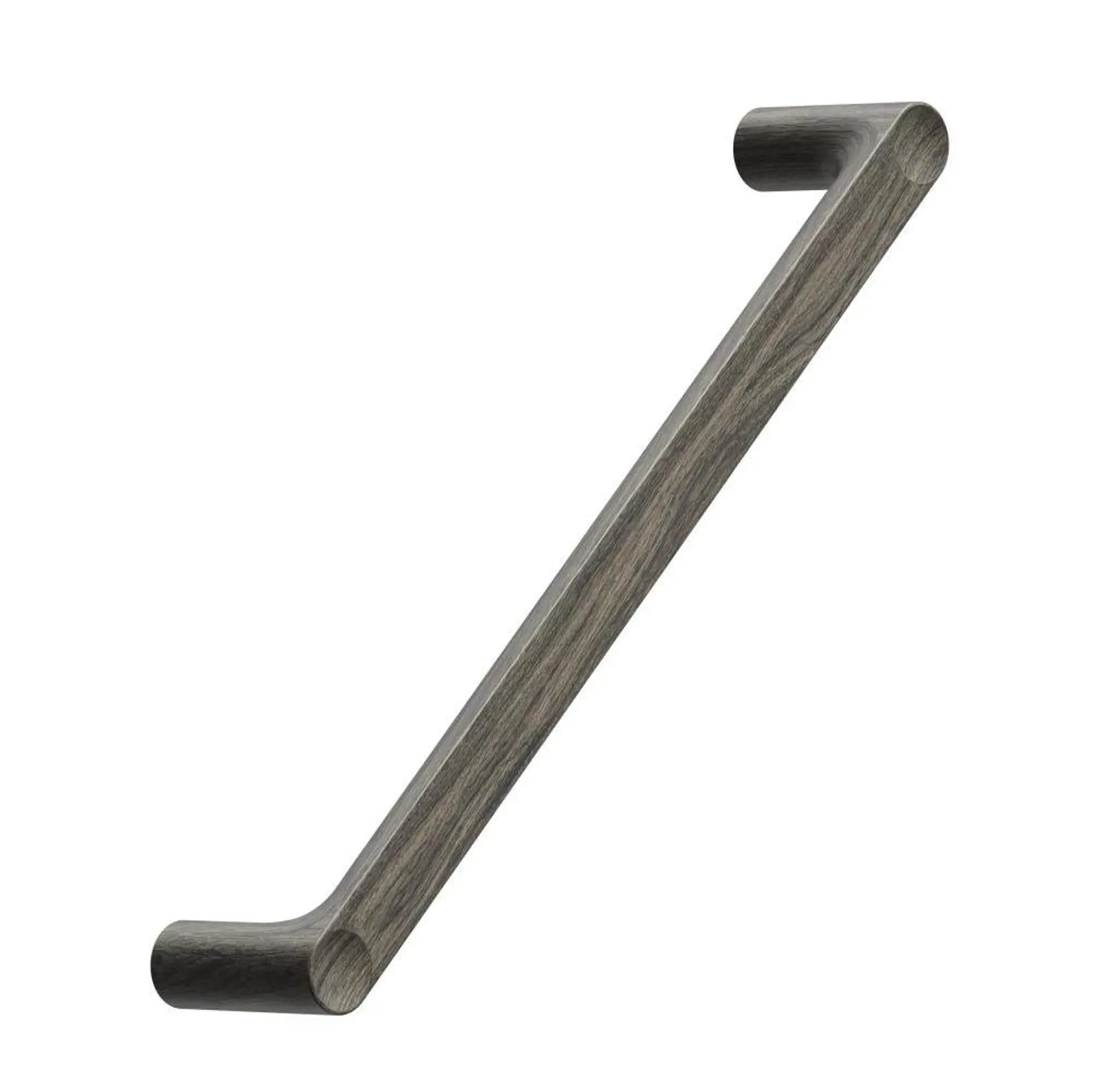 Dark Oak Lacquered Wood "Punto" Cabinet Knob and Drawer Pulls - Industry Hardware