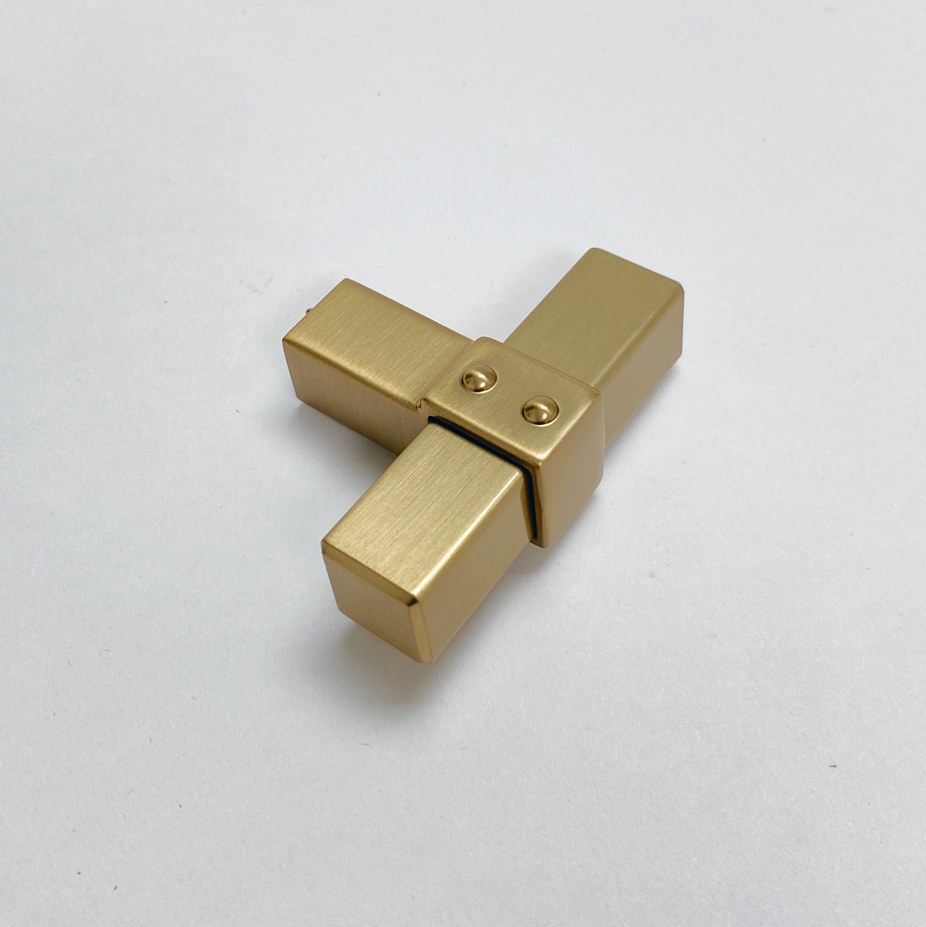 Champagne Bronze "Rio" T-Bar Cabinet Knob and Drawer Pulls - Forge Hardware Studio