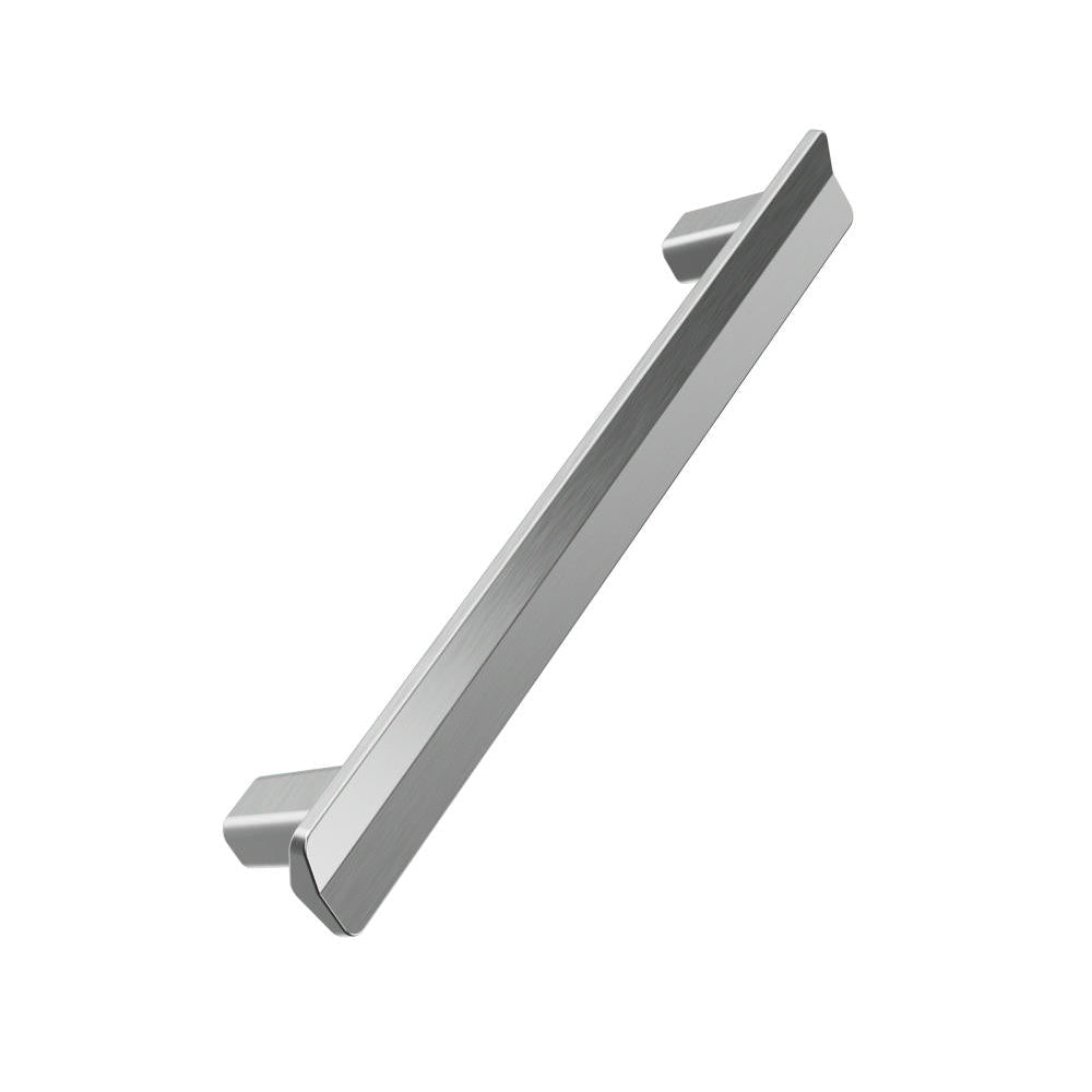 Satin Steel "Vis a Vis" Cabinet Knob and Drawer Pulls - Forge Hardware Studio